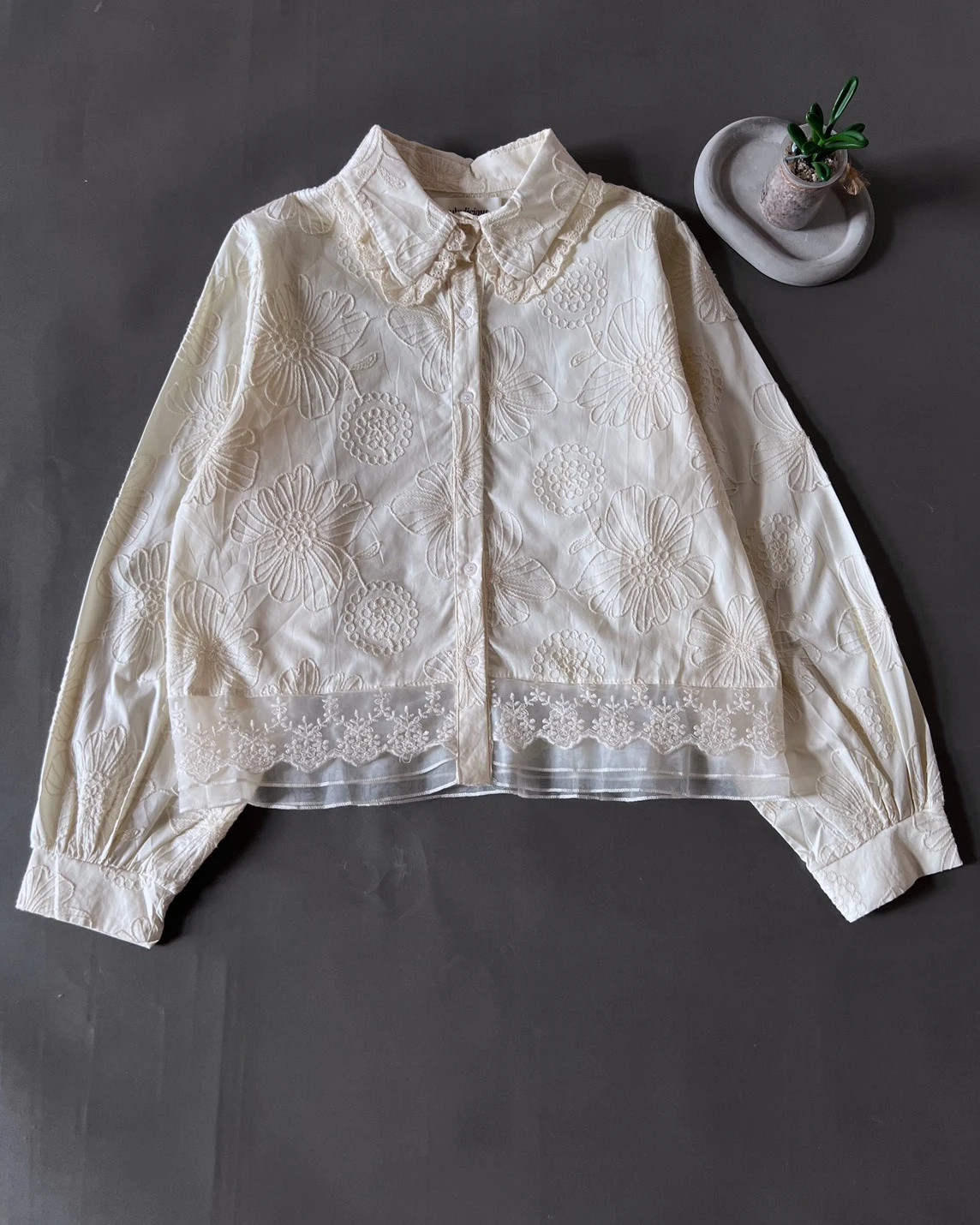 Sayla Shirt Kode 176M Ivory