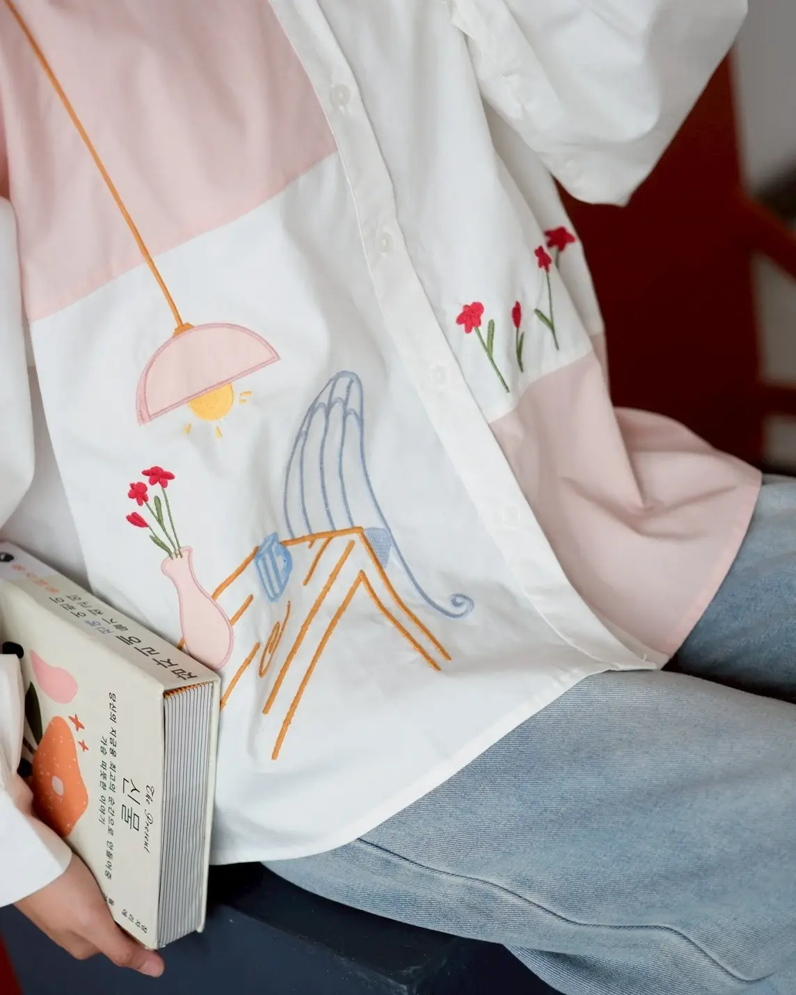 Hare Shirt Kode 1489 Dusty Pink - Image 2