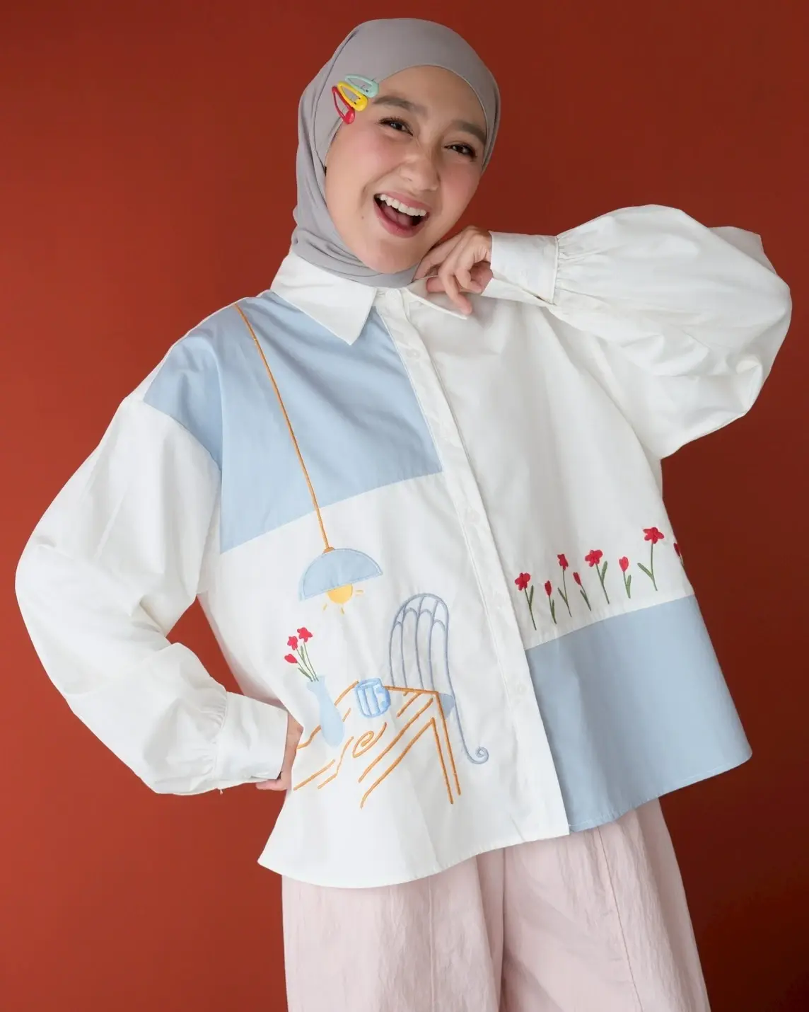 Hare Shirt Kode 1488 Blue