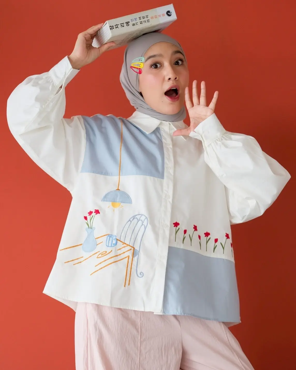 Hare Shirt Kode 1488 Blue - Image 2