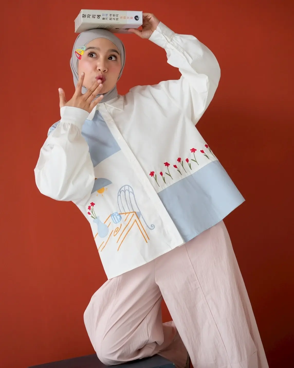 Hare Shirt Kode 1488 Blue - Image 3