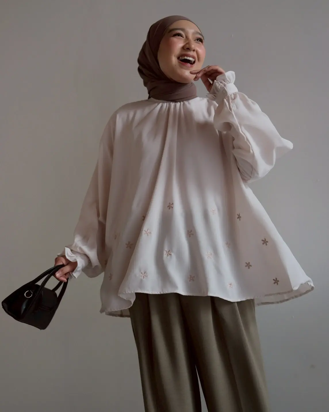 Zowy Shirt Kode 1491 Beige