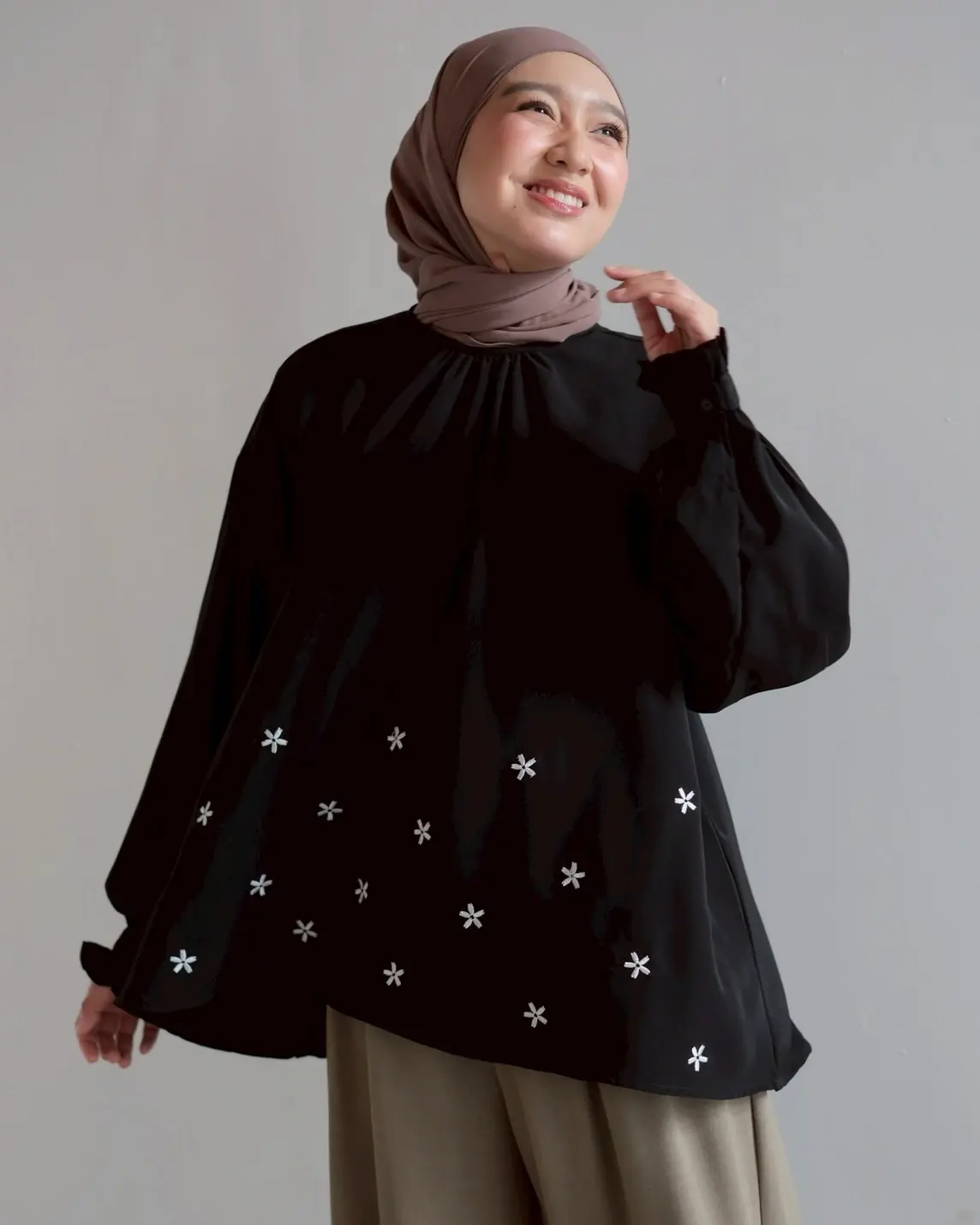 Zowy Shirt Kode 1492 Black