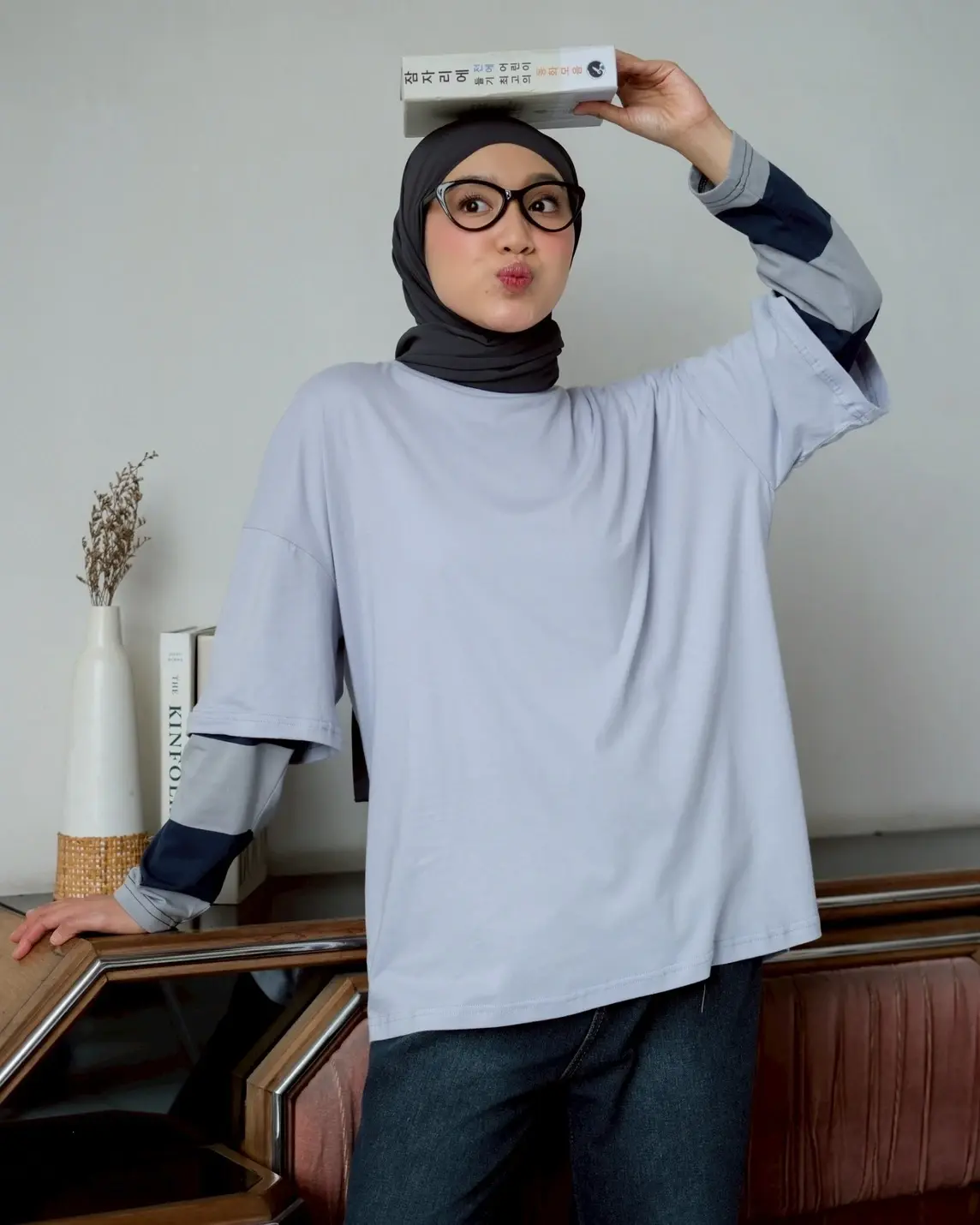 Lunesa Longsleeve Light Grey