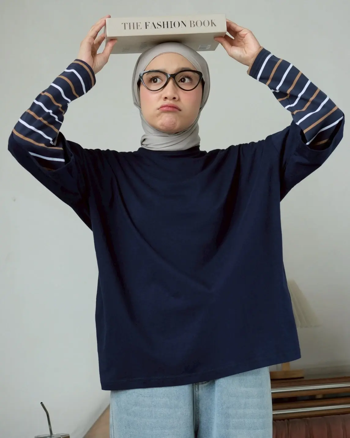 Alternative view of Lunesa Longsleeve Navy Small