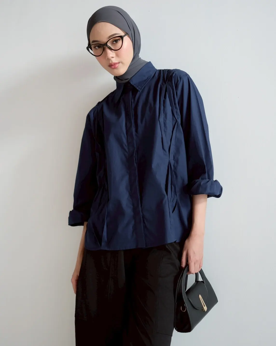 Meisa Shirt Royal Blue