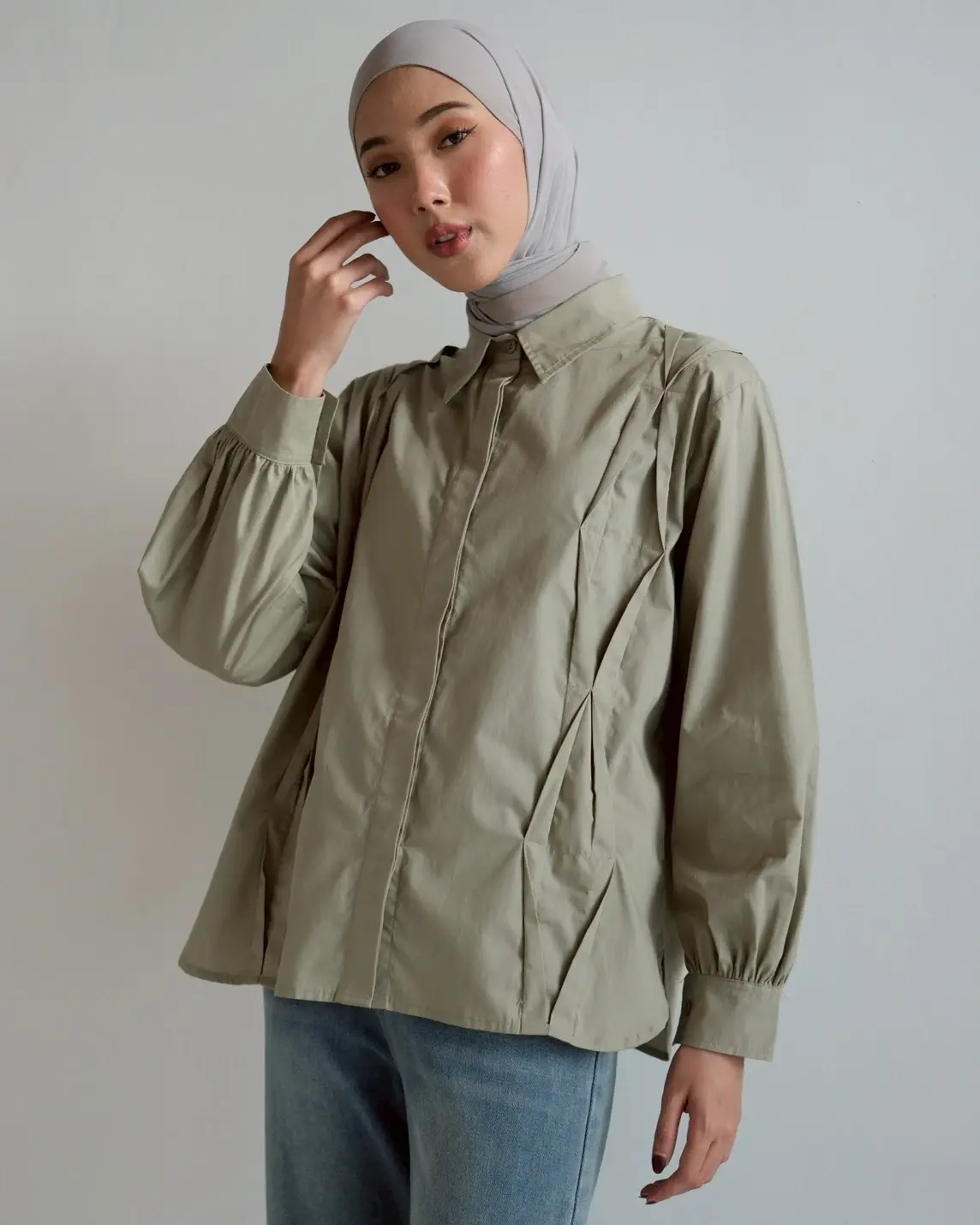 Meisa Shirt Eucalyptus