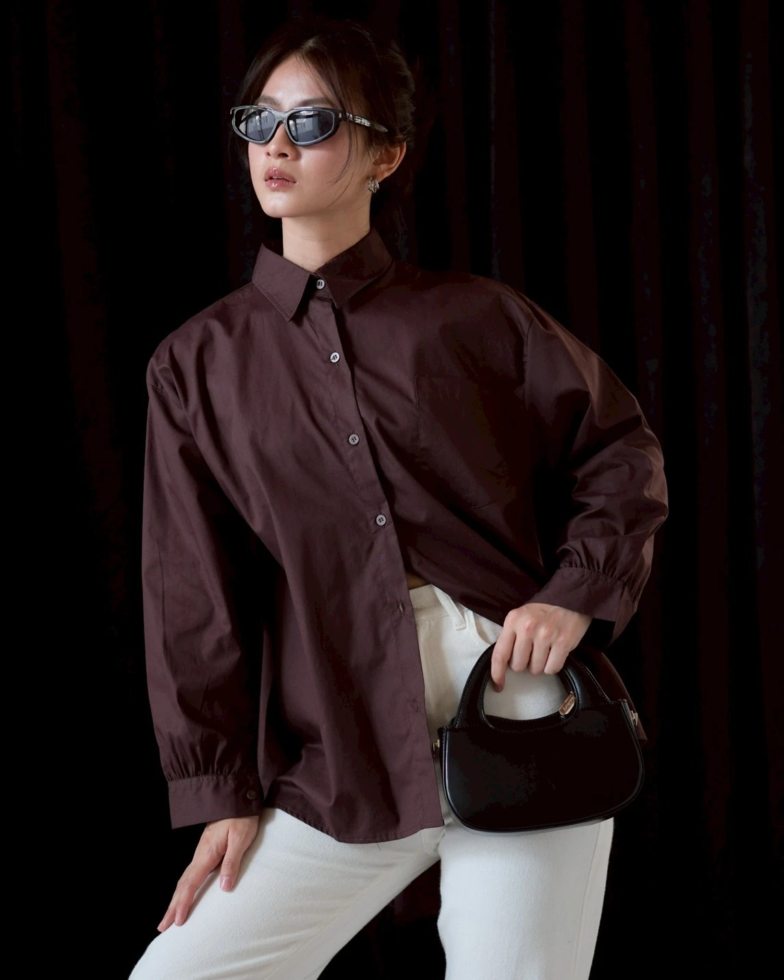 Namira Shirt Kode 70416 Coffee - Image 2