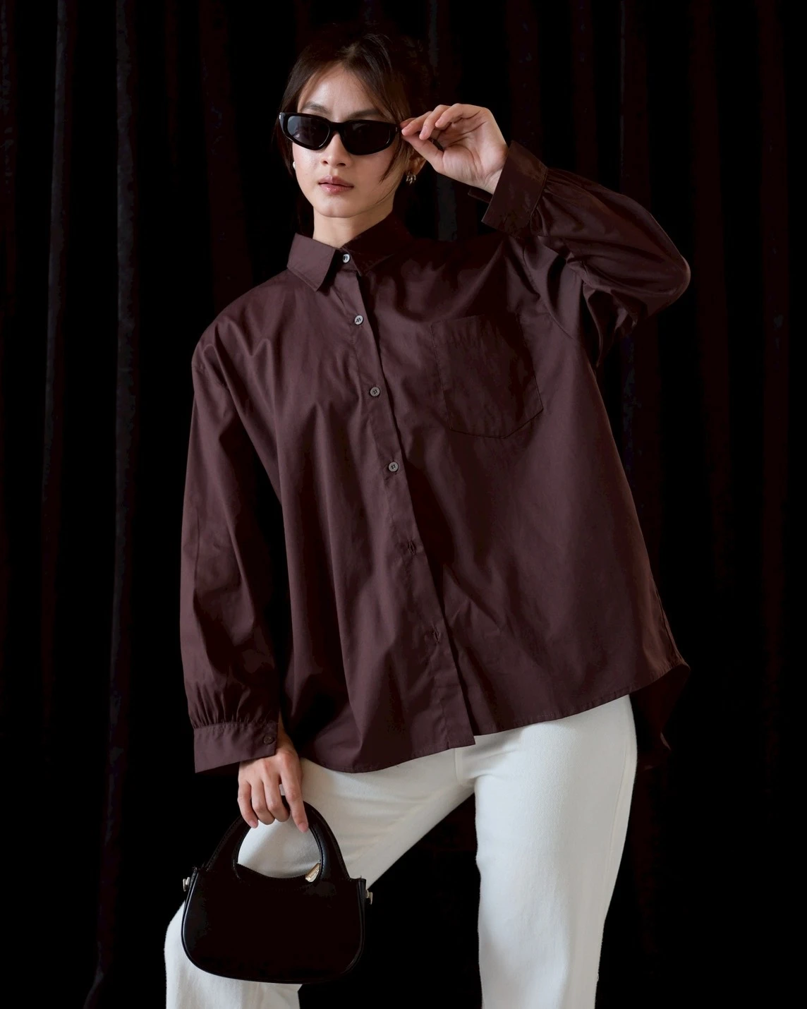 Namira Shirt Kode 70416 Coffee - Image 3