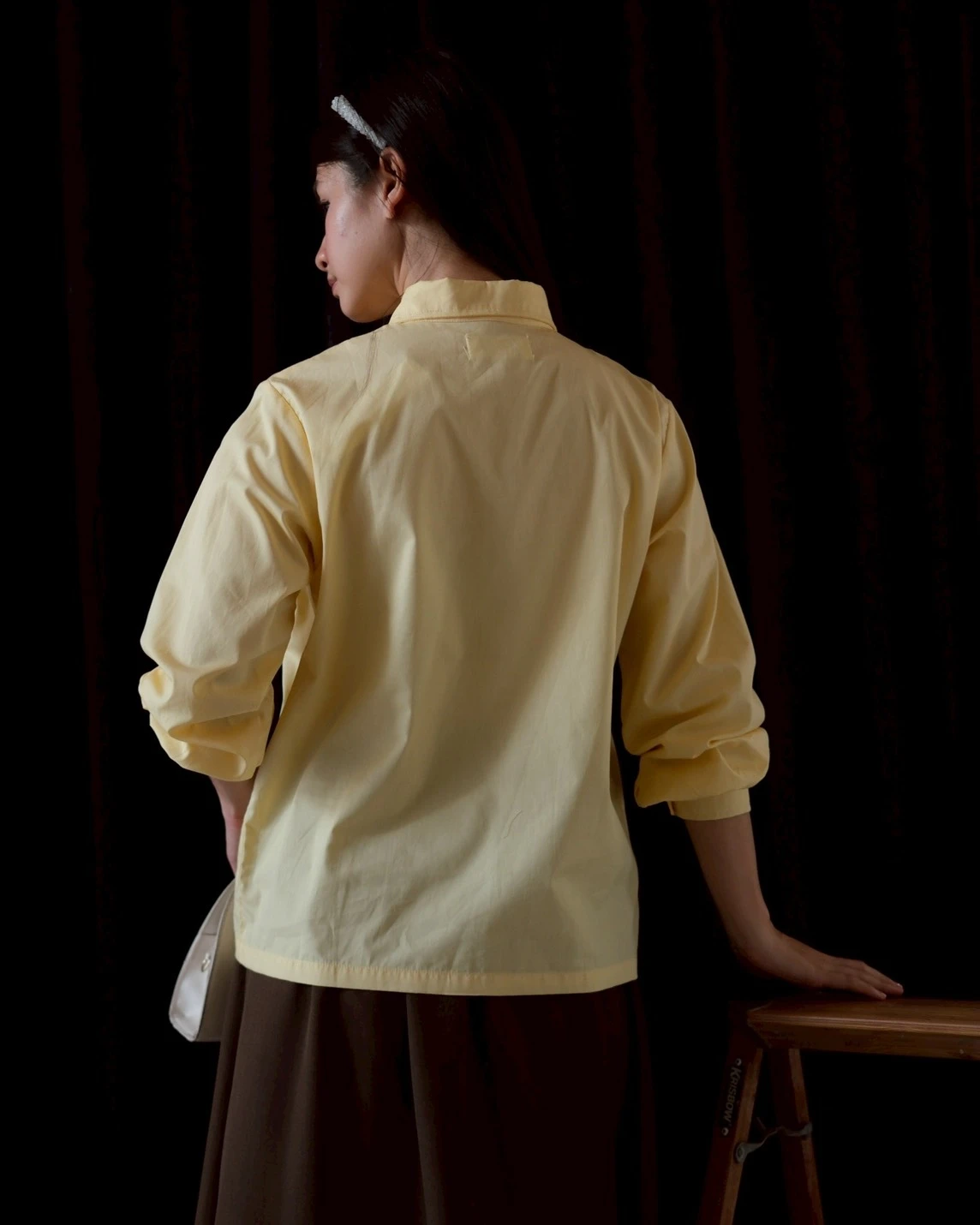 Ona Shirt Pale Banana - Image 3