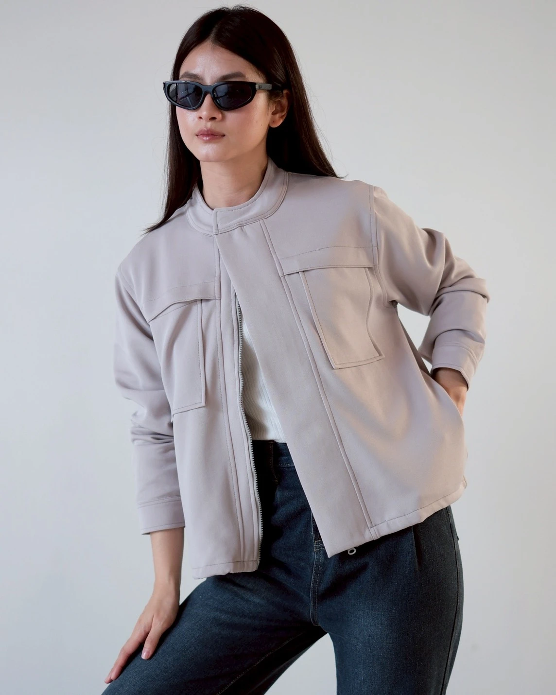 Seoul Jacket Grey