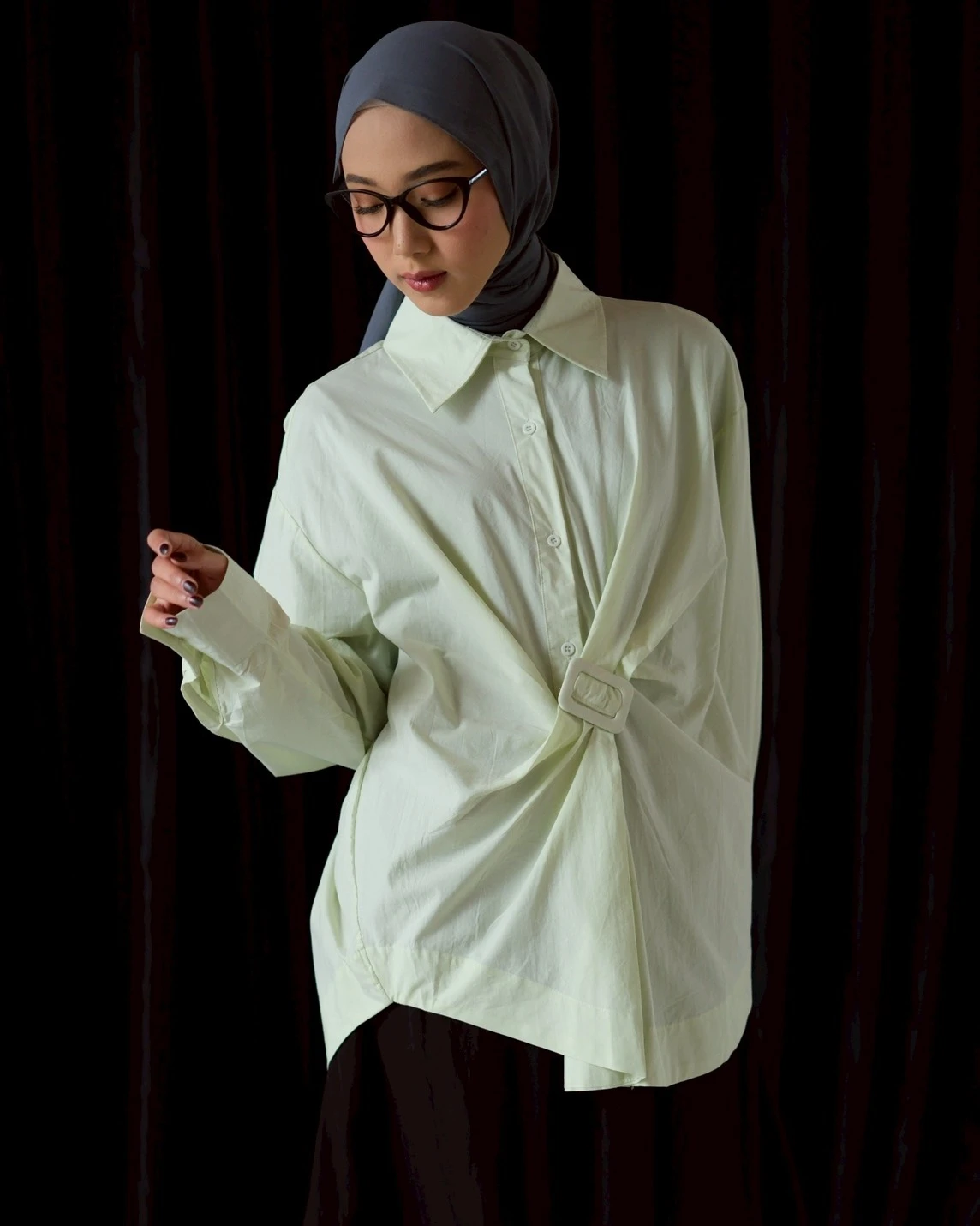 Alternative view of Alorah Shirt Mint