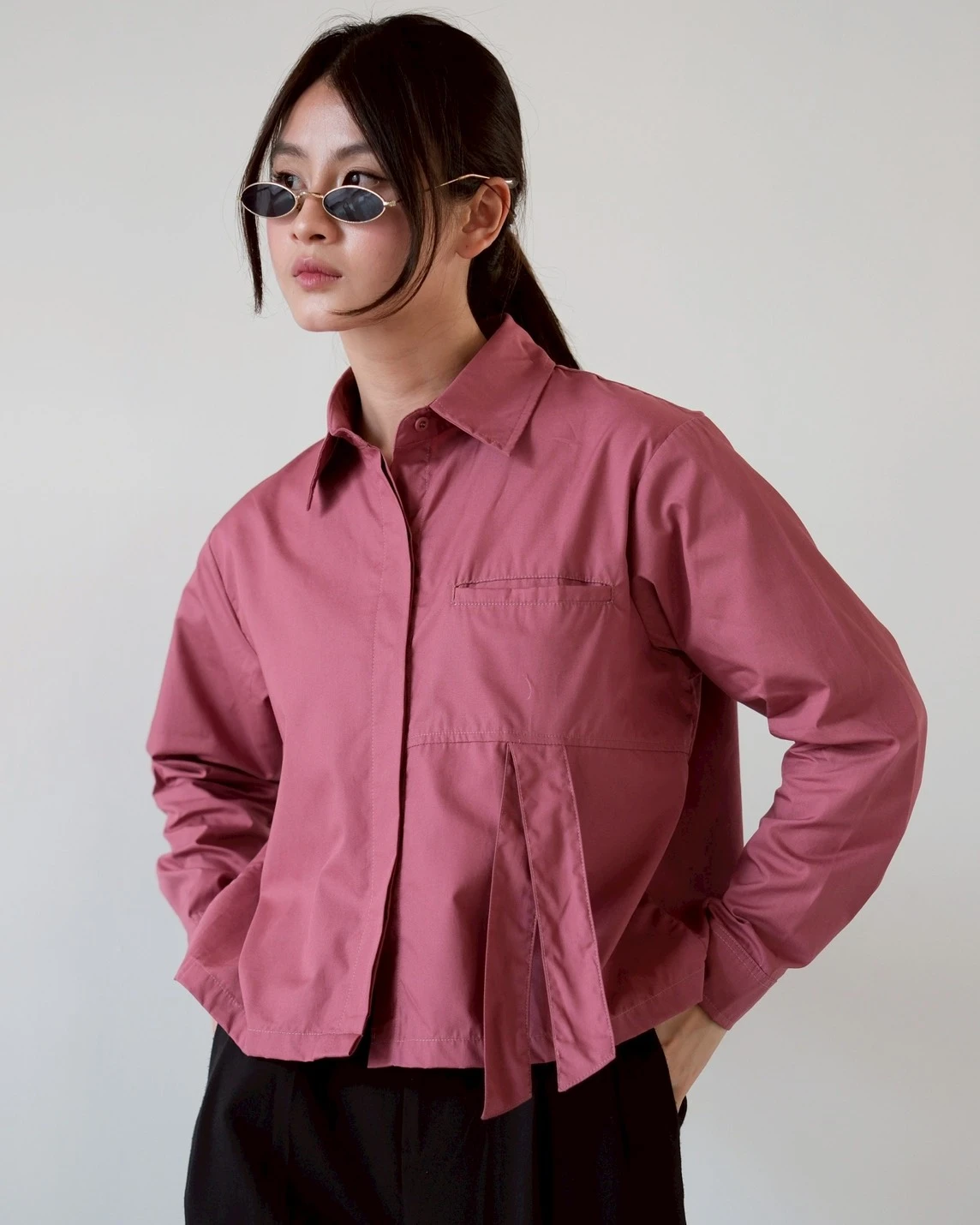 Alternative view of Amadea Shirt Guava Pink