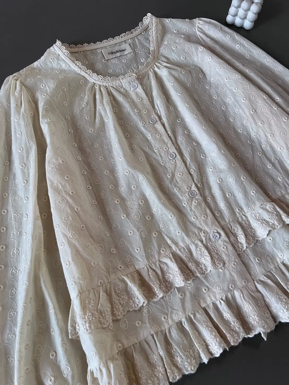 Alternative view of Uvela Brocade Shirt Kode 177M
