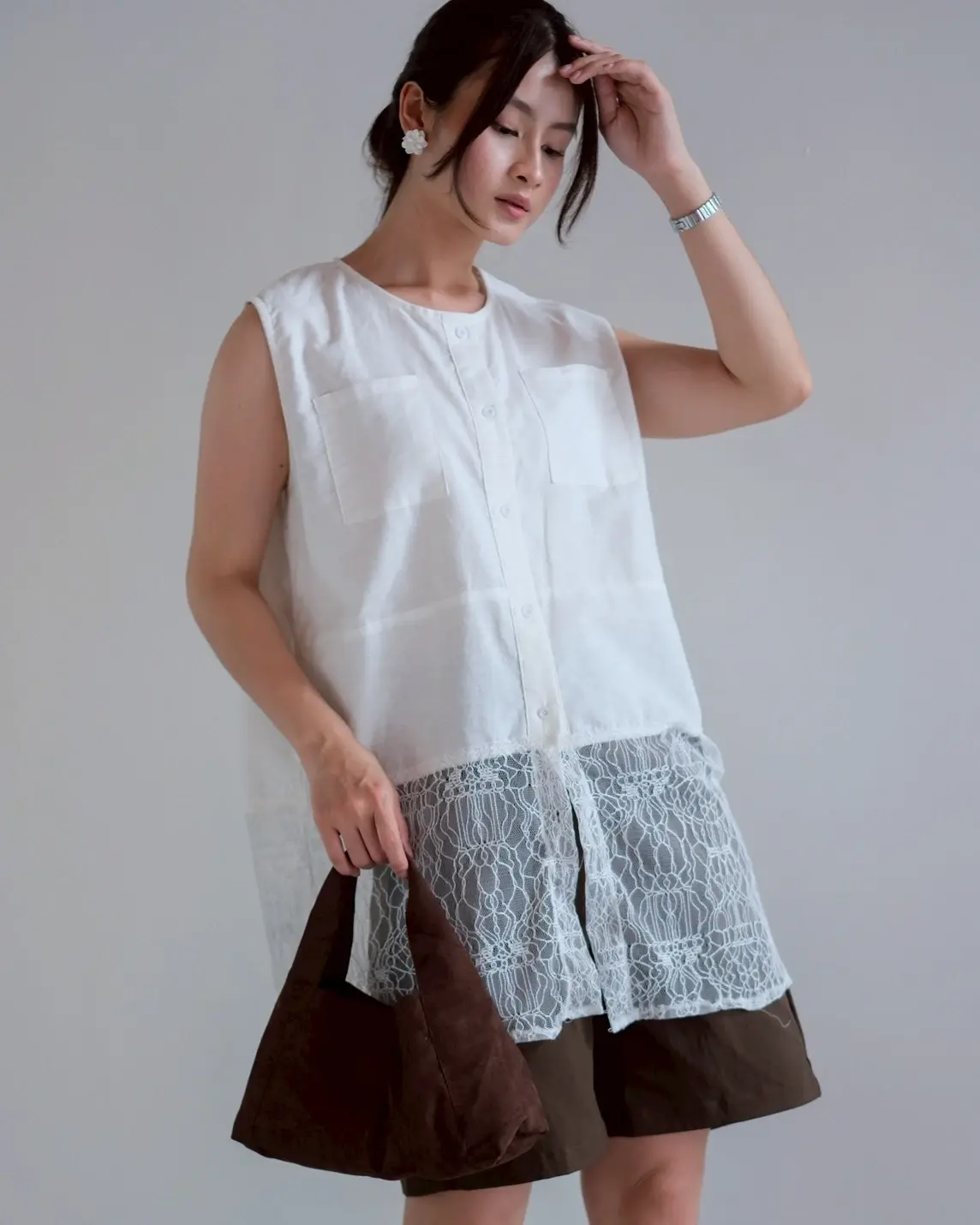 Utera Iner Sleeveless Kode 2625 Broken White