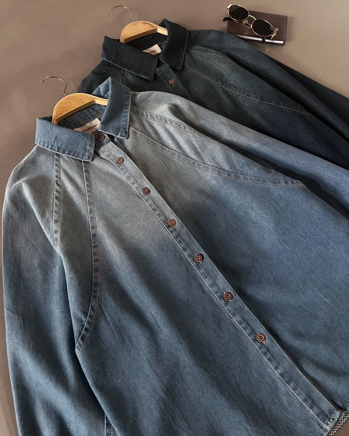 Alternative view of Bravie Denim Shirt Kode 199M Medium Blue