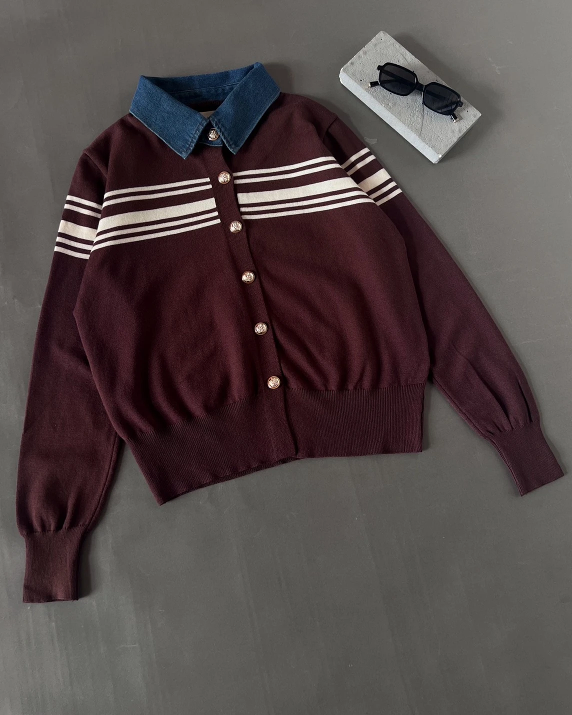 Chedva Longsleeve Kode 1-P Coffee - Image 3
