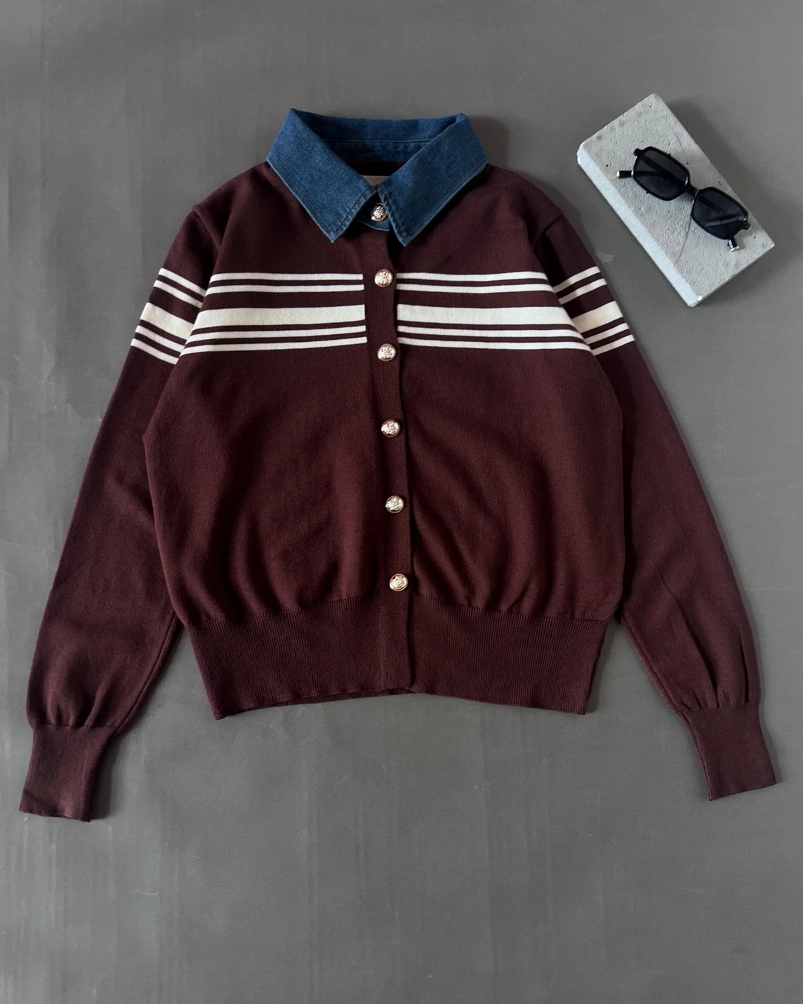 Alternative view of Chedva Longsleeve Kode 1-P Coffee