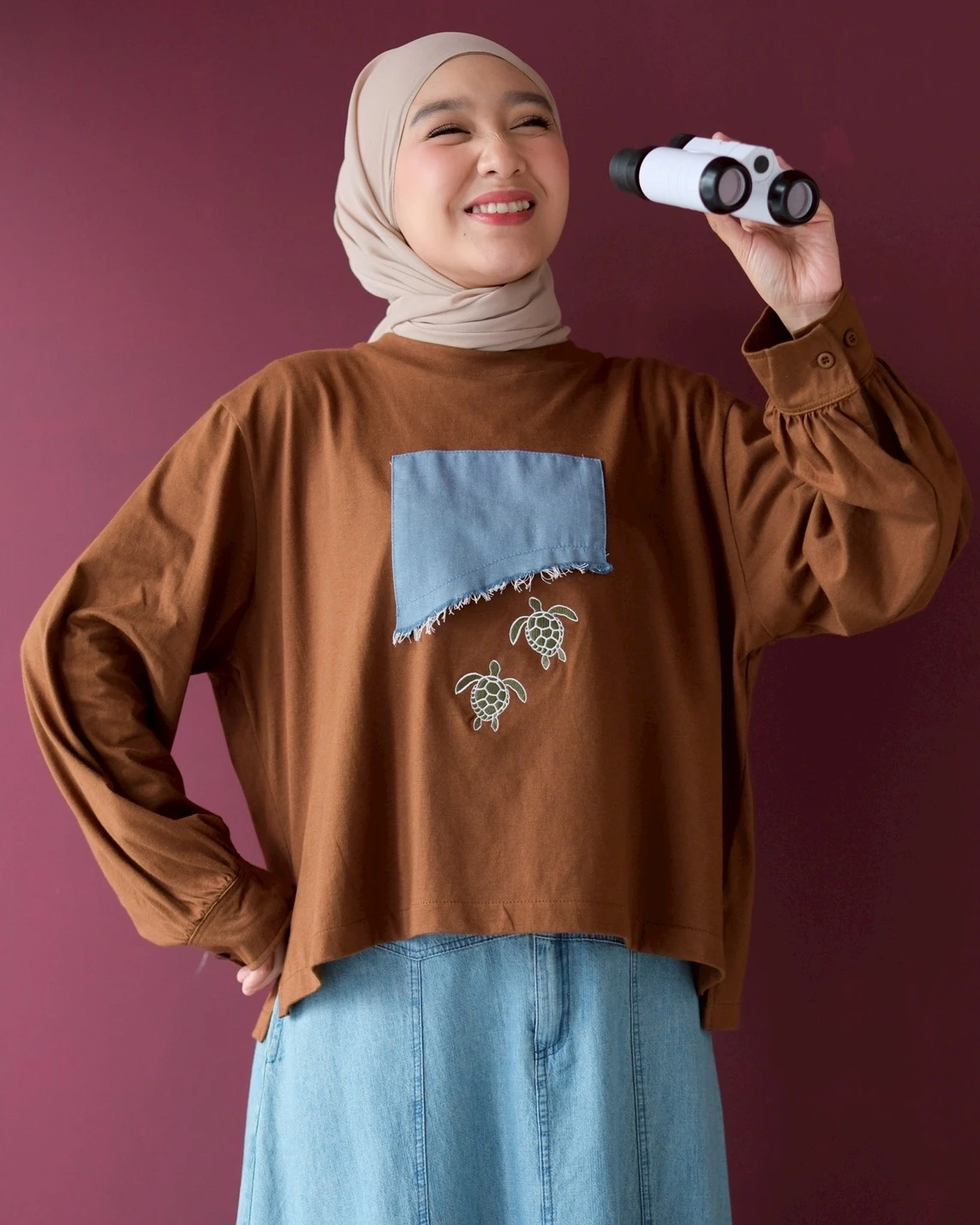 Chelo Longsleeve Brown