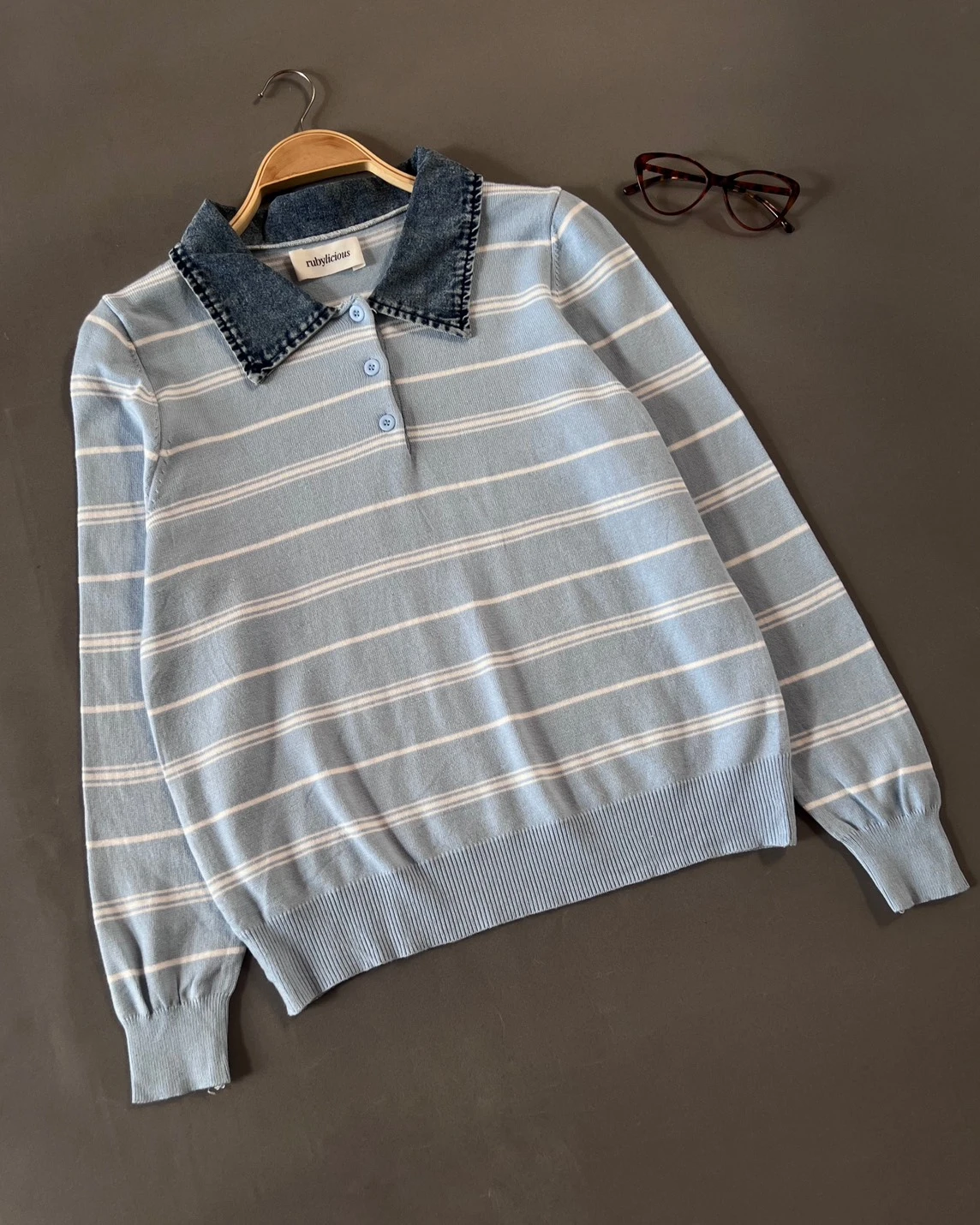 Alternative view of Dianza Stripe Longsleeve Blue
