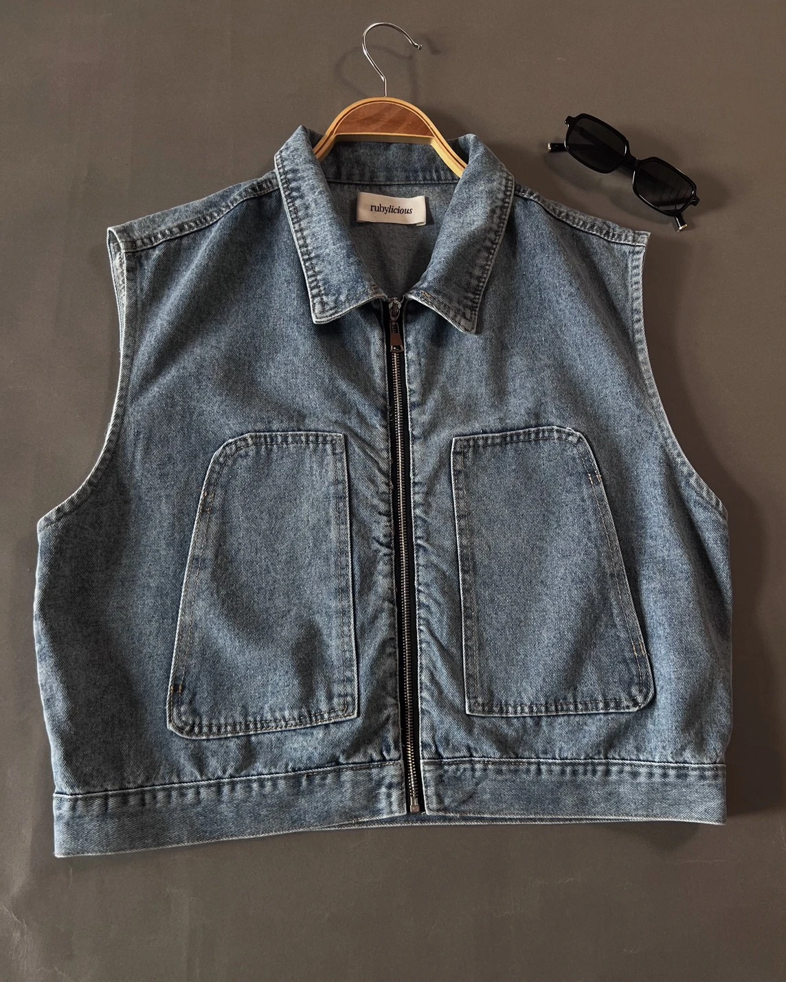 Divia Denim Vest
