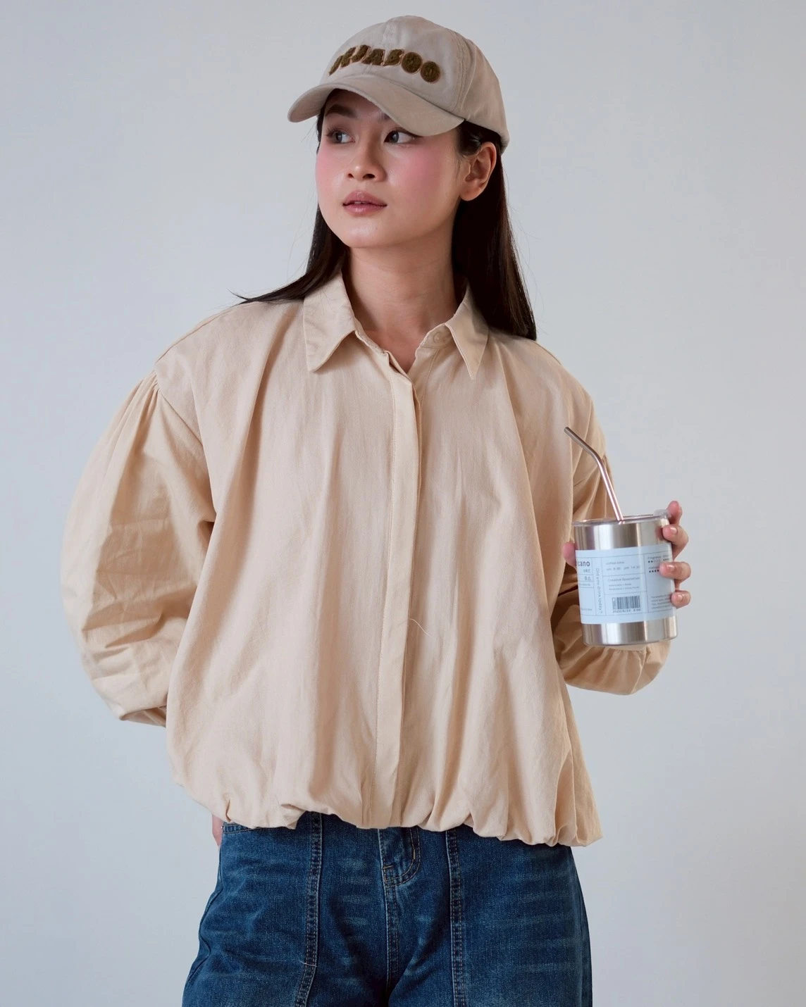 Alternative view of Damila Shirt Kode 80148 Cream