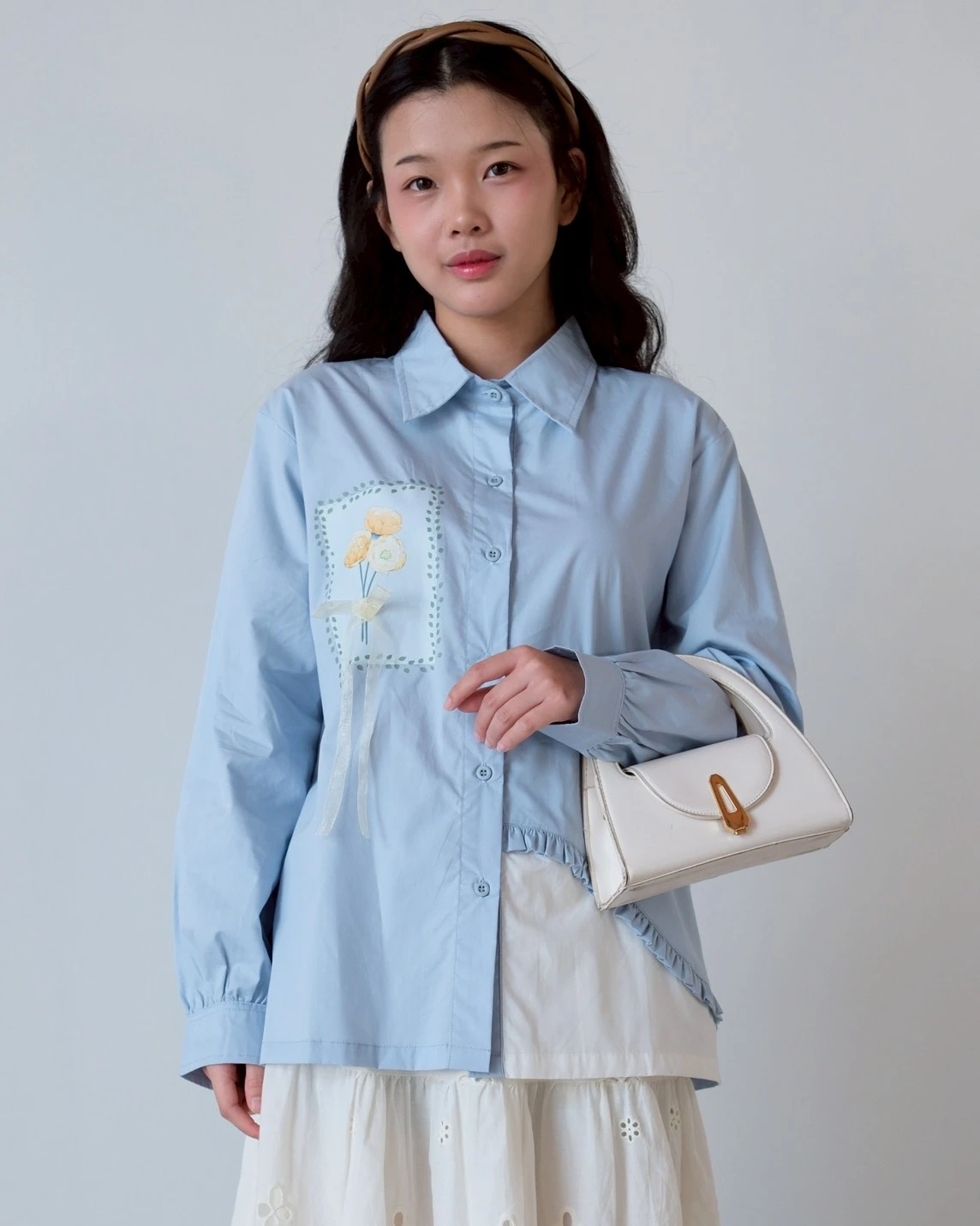 Alternative view of Esmarie Shirt Dusty Blue