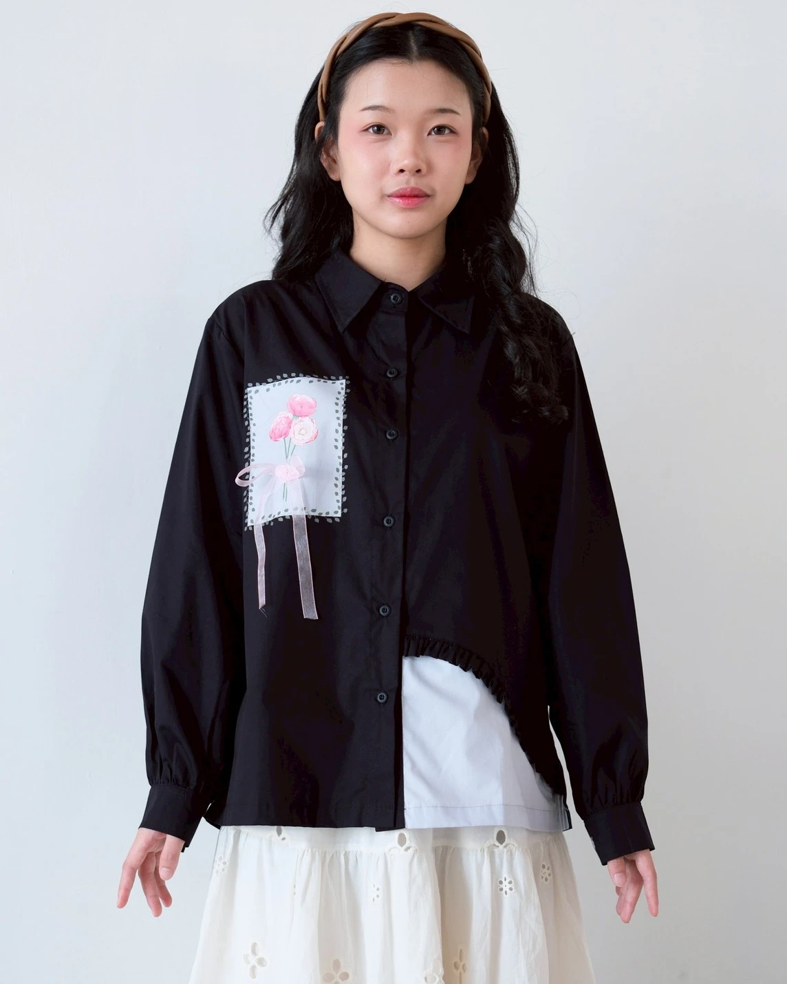 Alternative view of Esmarie Shirt Black