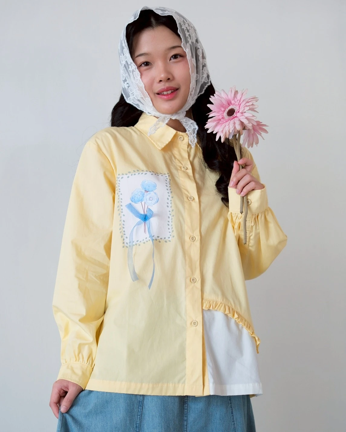 Esmarie Shirt Pale Banana