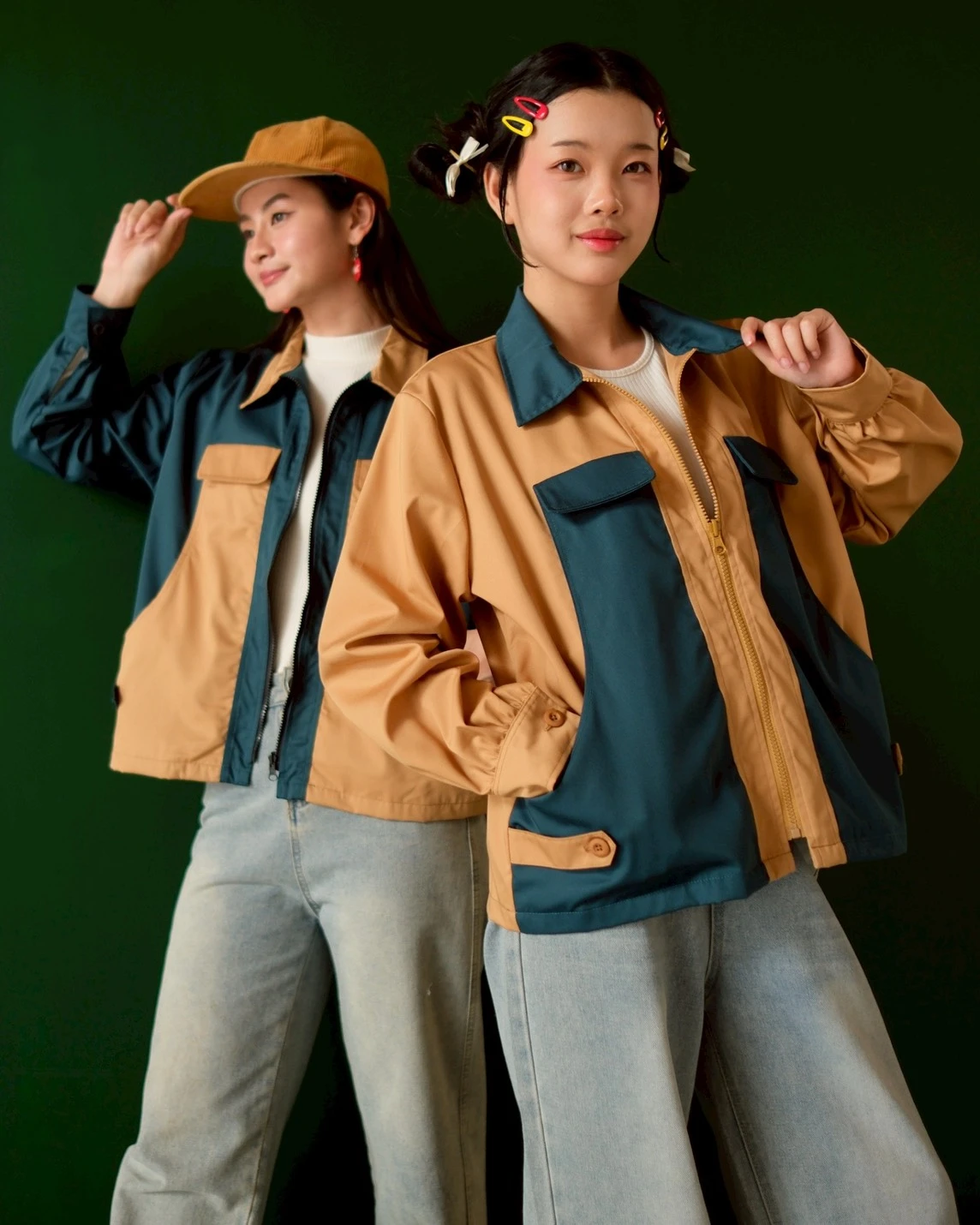 Alternative view of Galeia Jacket Brown