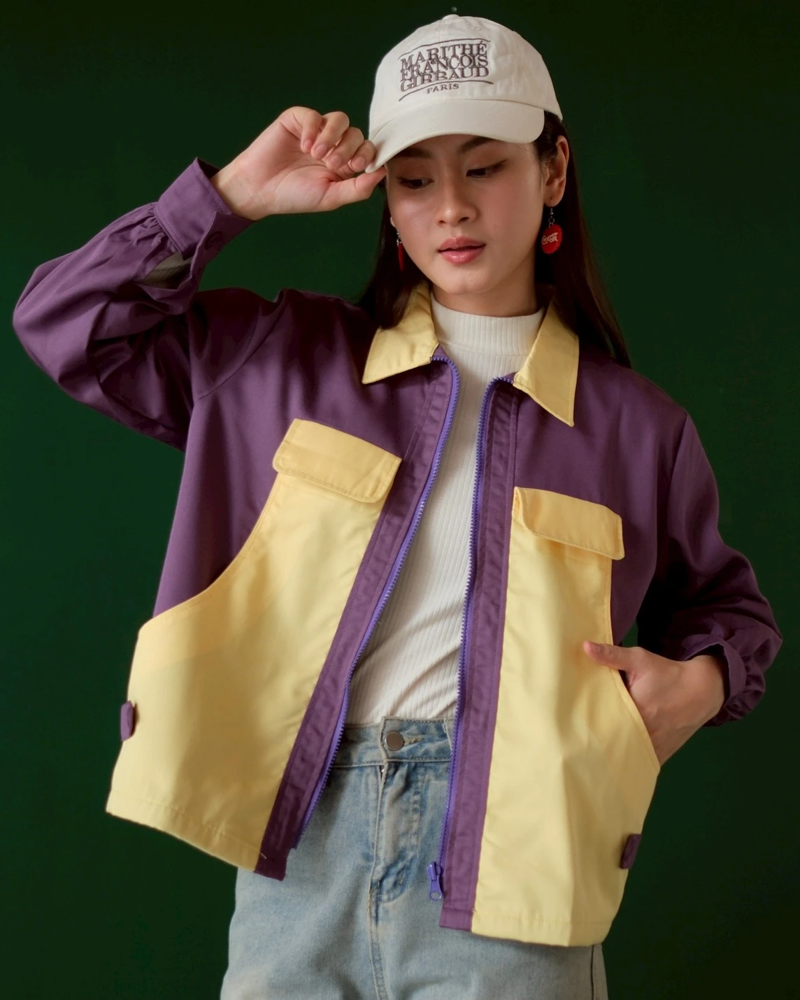Galeia Jacket Purple