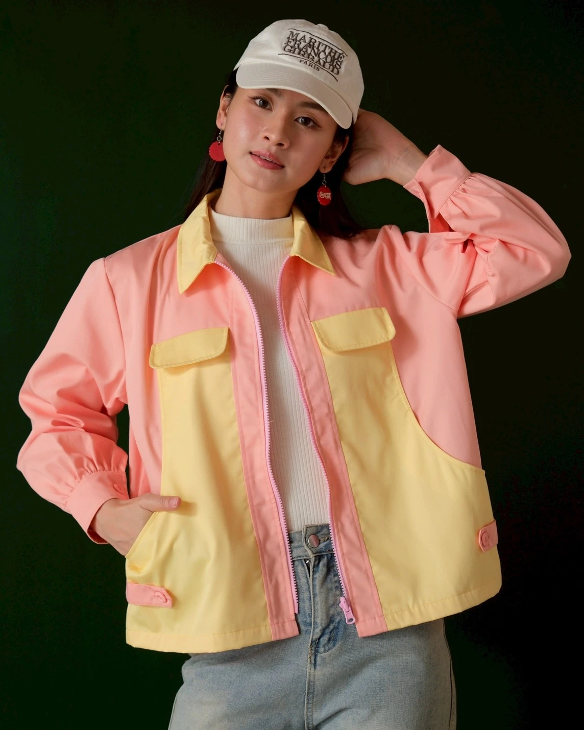 Galeia Jacket Pink
