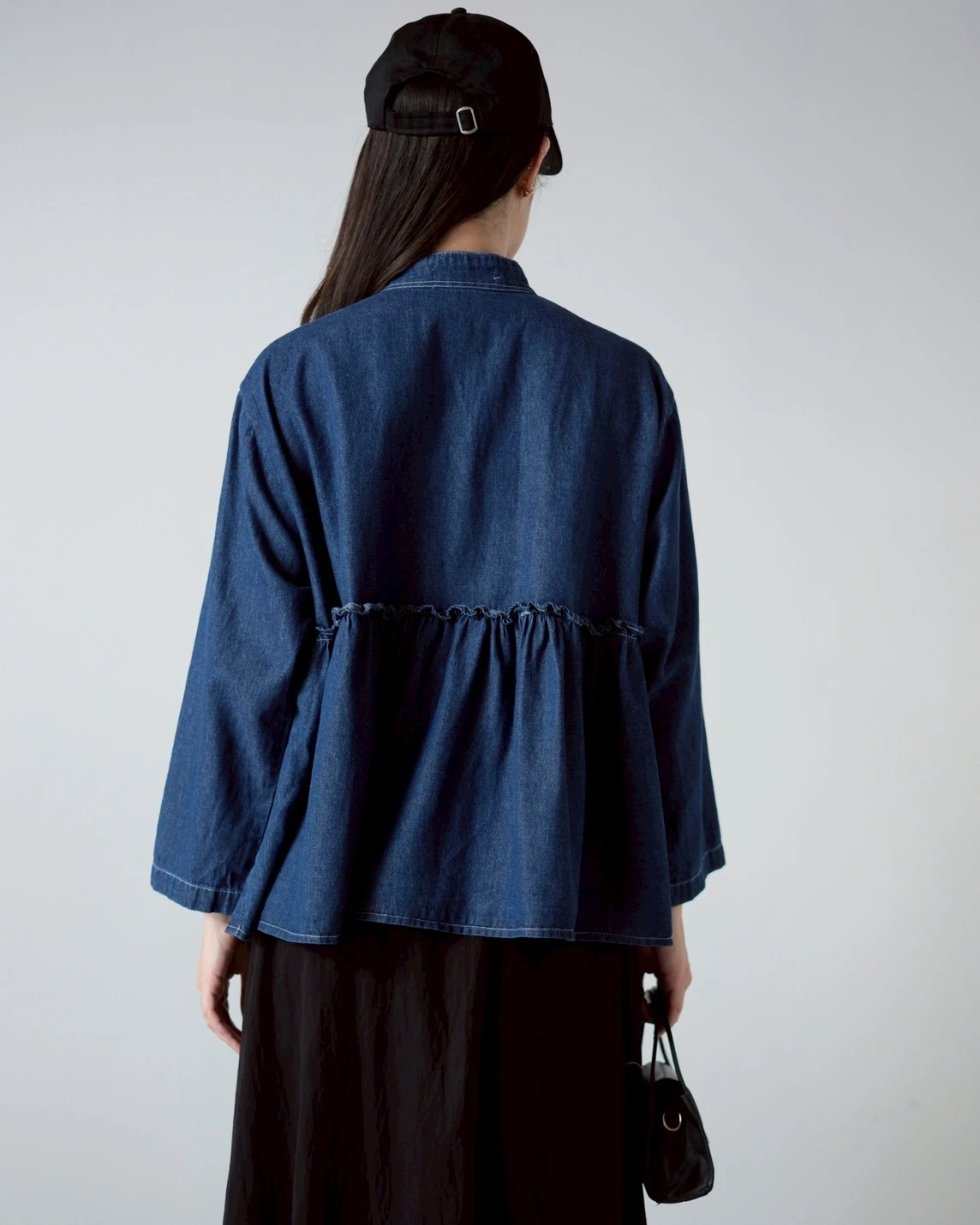 Alternative view of Havelyn Denim Shirt Kode 6425 Dark Blue