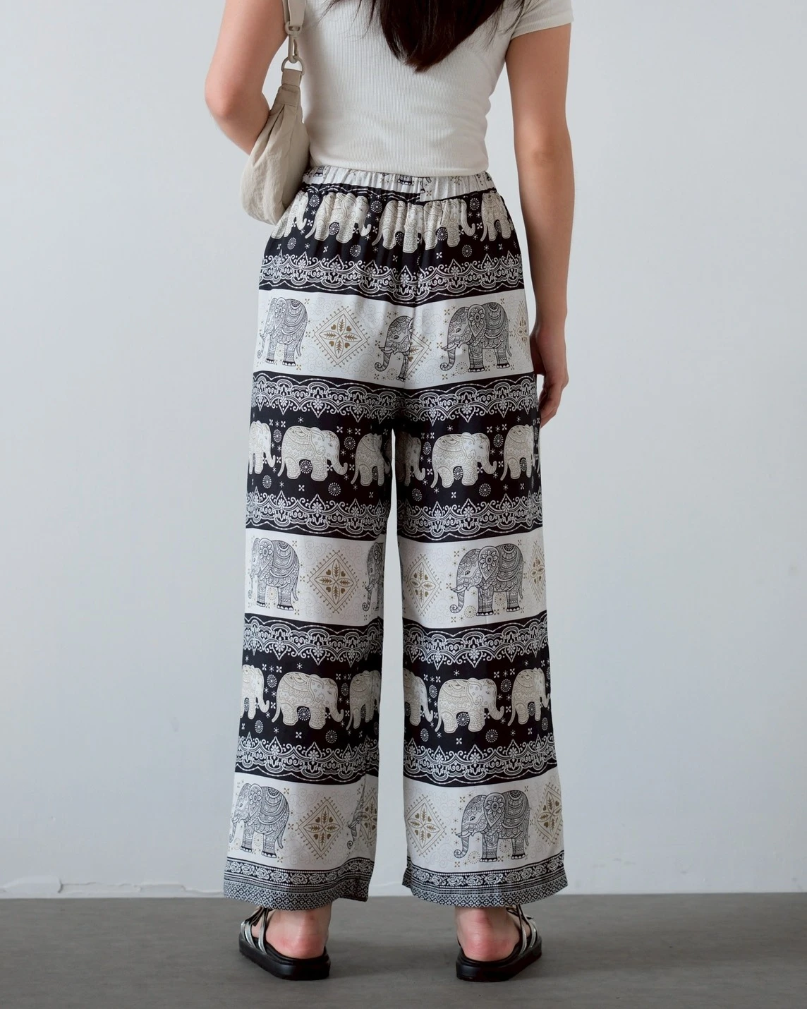 Helisa Cullote Pants Black-Bw - Image 3