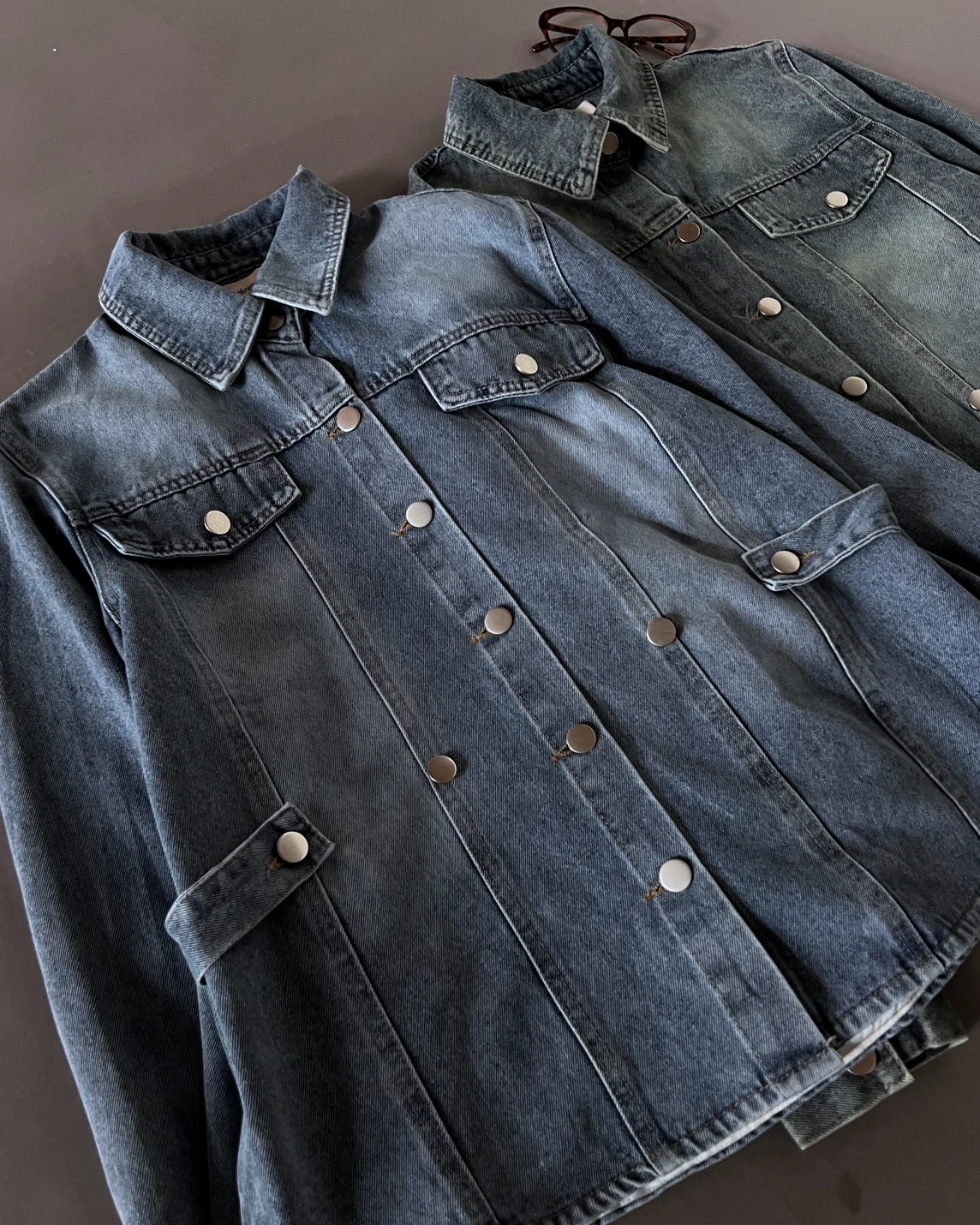 Kesia Denim Jacket Acid - Image 3