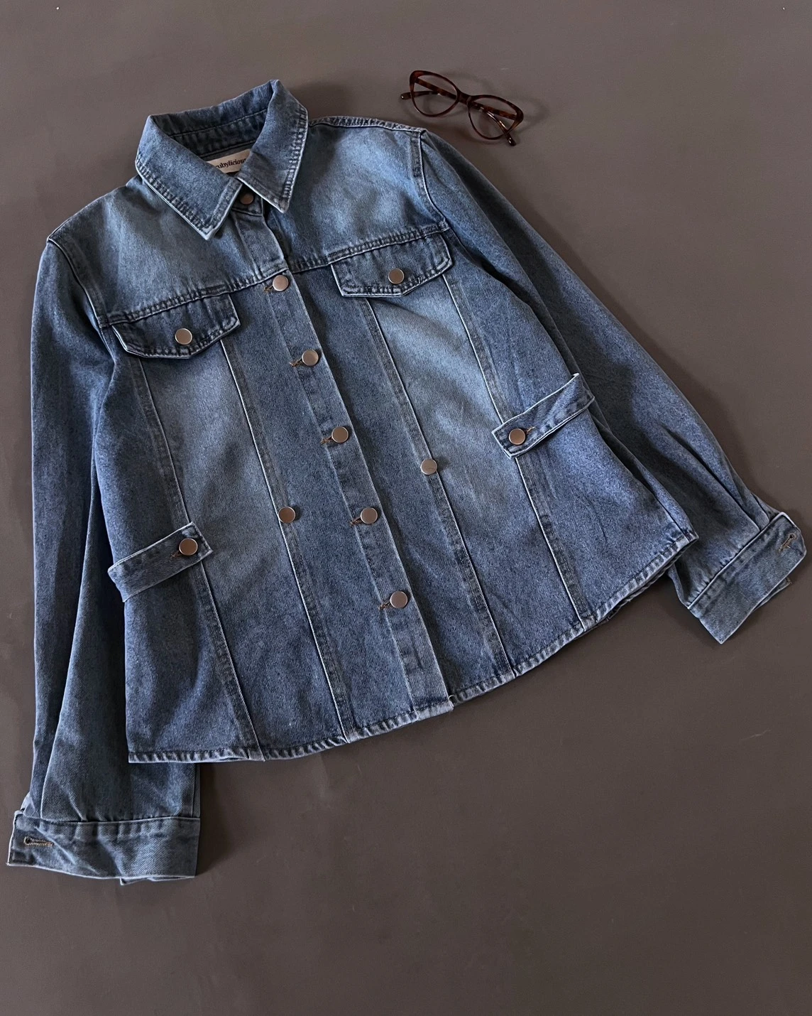 Alternative view of Kesia Denim Jacket Medium Blue