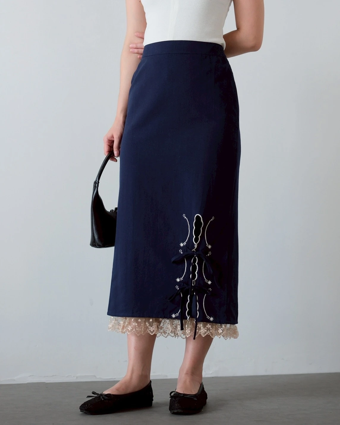 Leliora Skirt Kode 1499 Navy