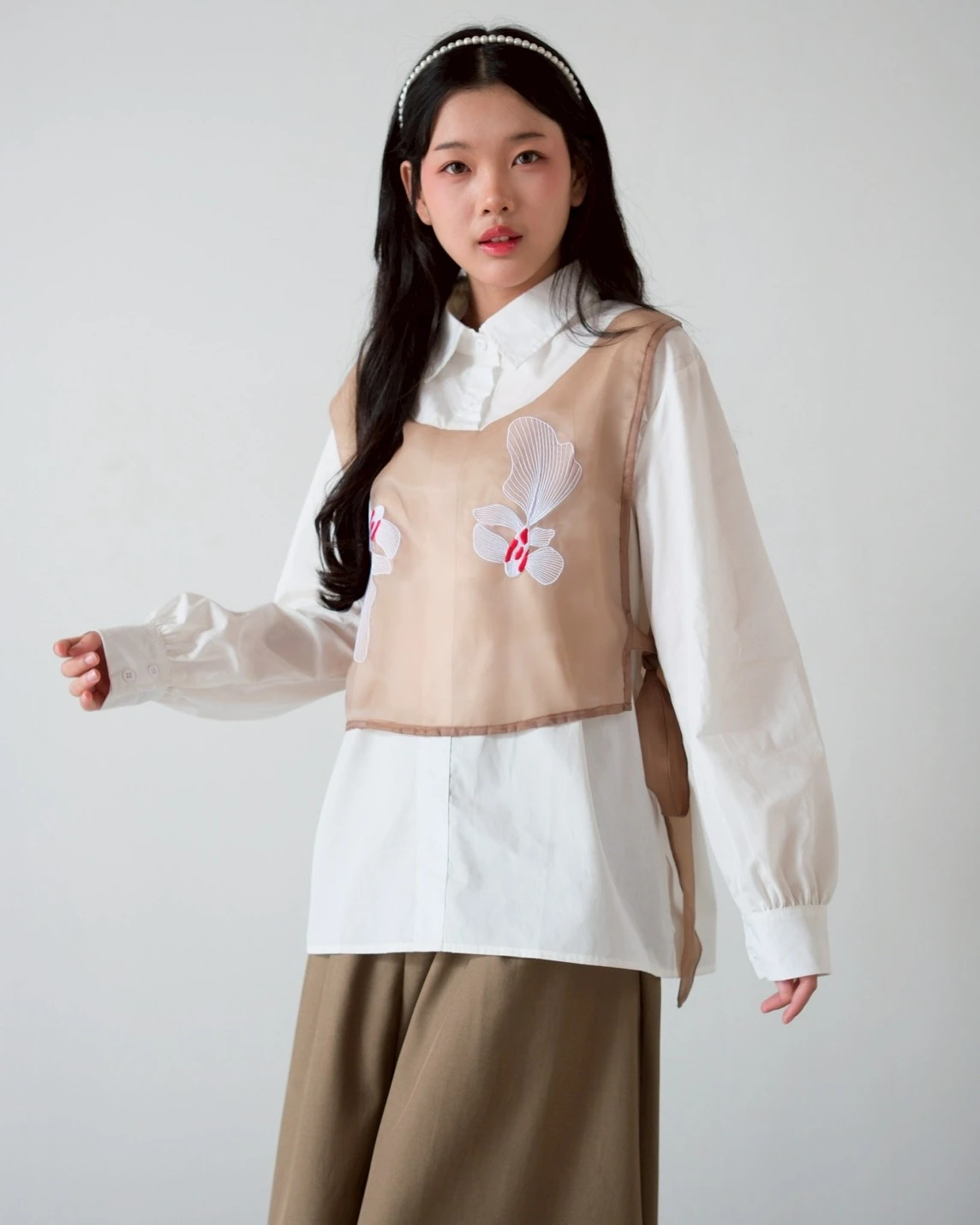Marion Shirt Broken White - Image 3