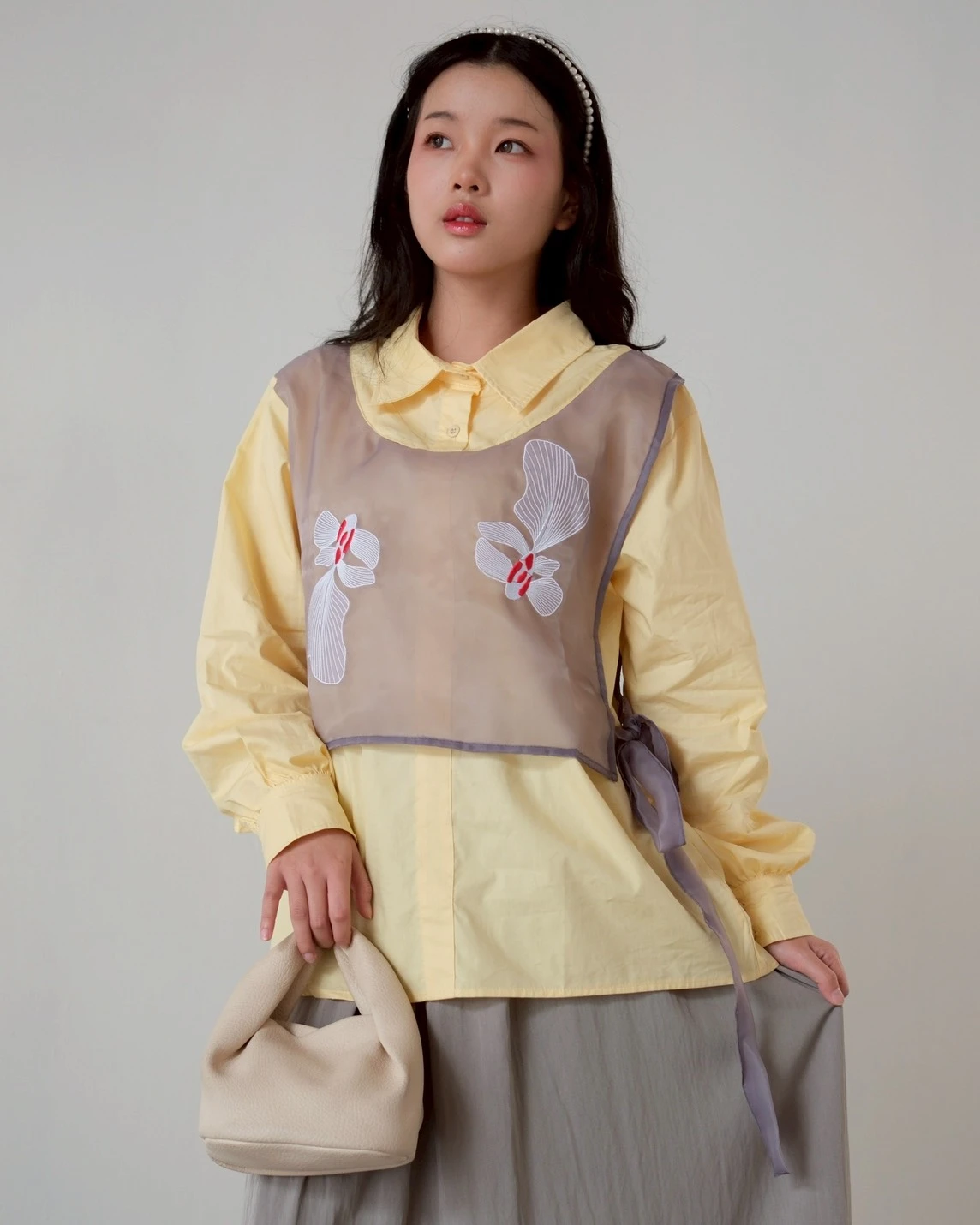 Marion Shirt Pale Banana