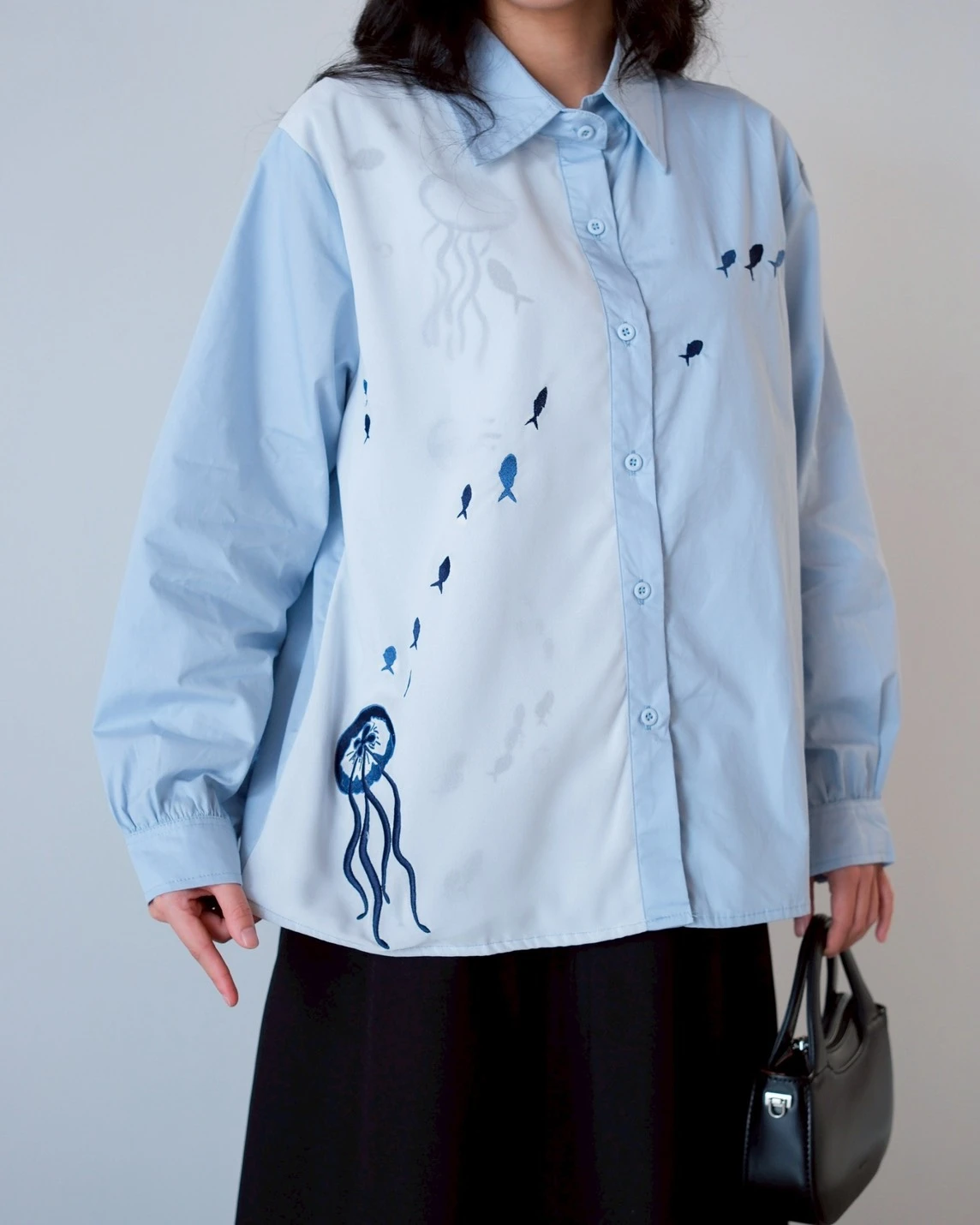 Alternative view of Mavi Shirt Dusty Blue