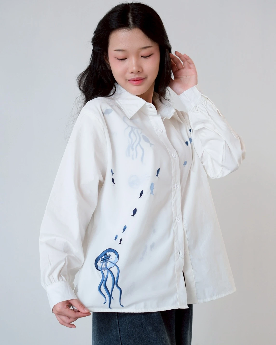 Alternative view of Mavi Shirt Broken White