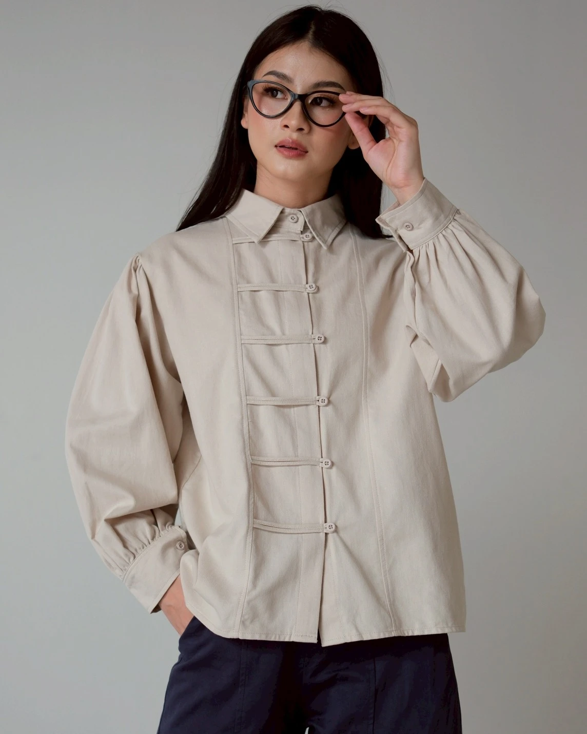 Maxen Shirt Beige