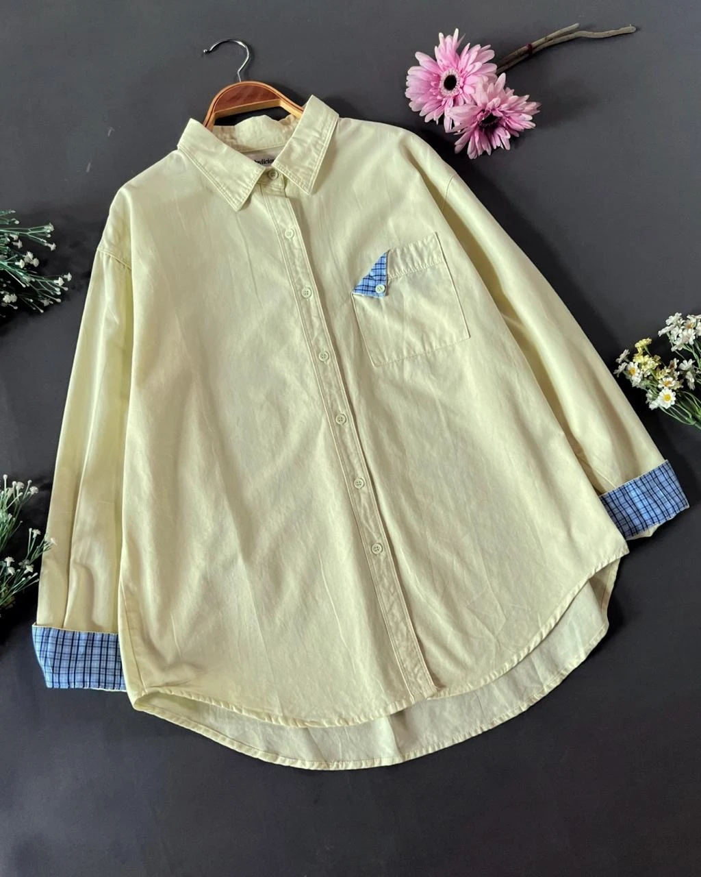 Qanza Shirt Kode 166M Tea Green
