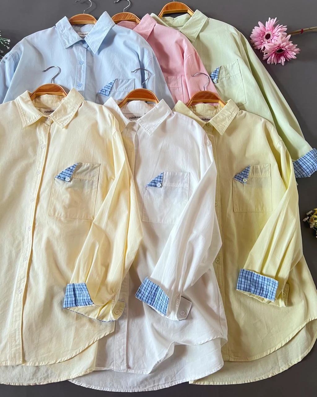Alternative view of Qanza Shirt Kode 166M Pink