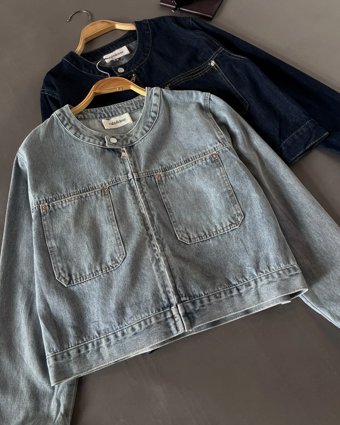 Renata Denim Jacket Kode 544N Dark Blue - Image 4
