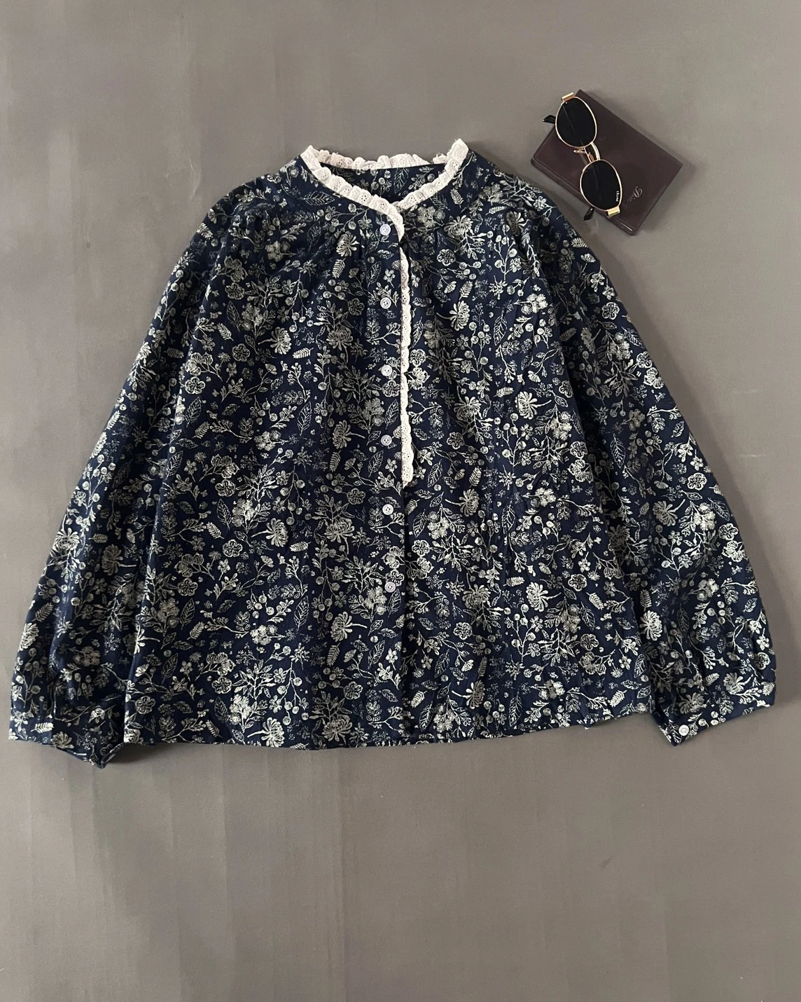 Rinela Shirt Kode 167M Navy
