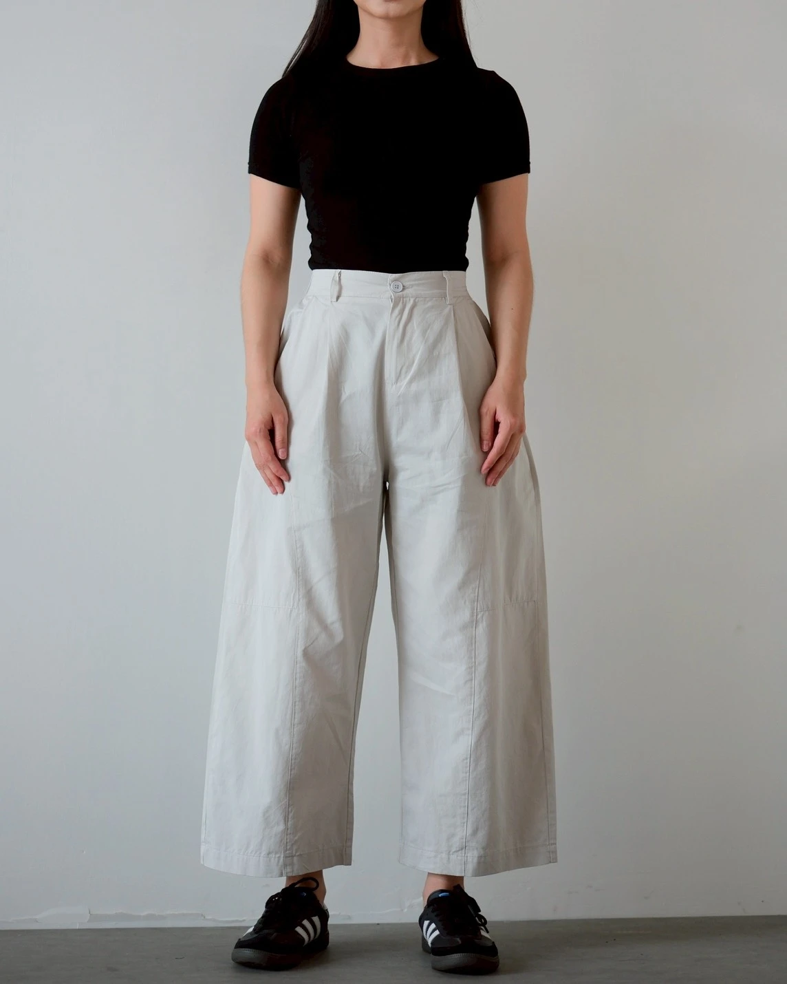 Ivania Cullote Pants Kode 45N Light Grey - Image 3