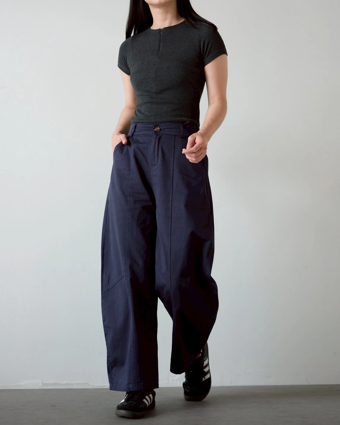 Alternative view of Elmaira Pants Kode 303M Navy