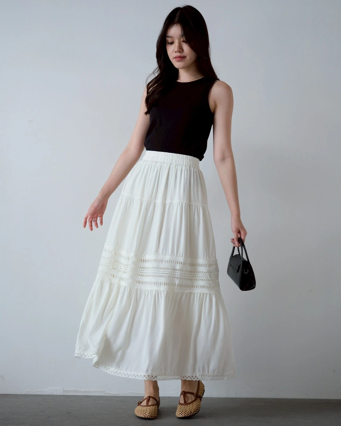 Alternative view of Olinda Skirt Kode 169M Ivory