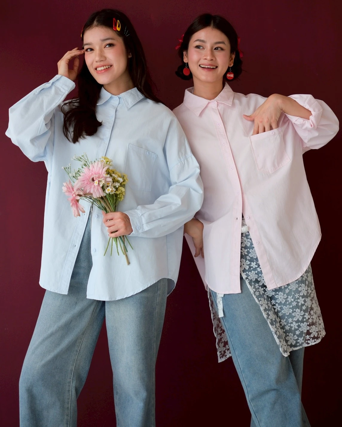 Ivarela Shirt Pink - Image 4